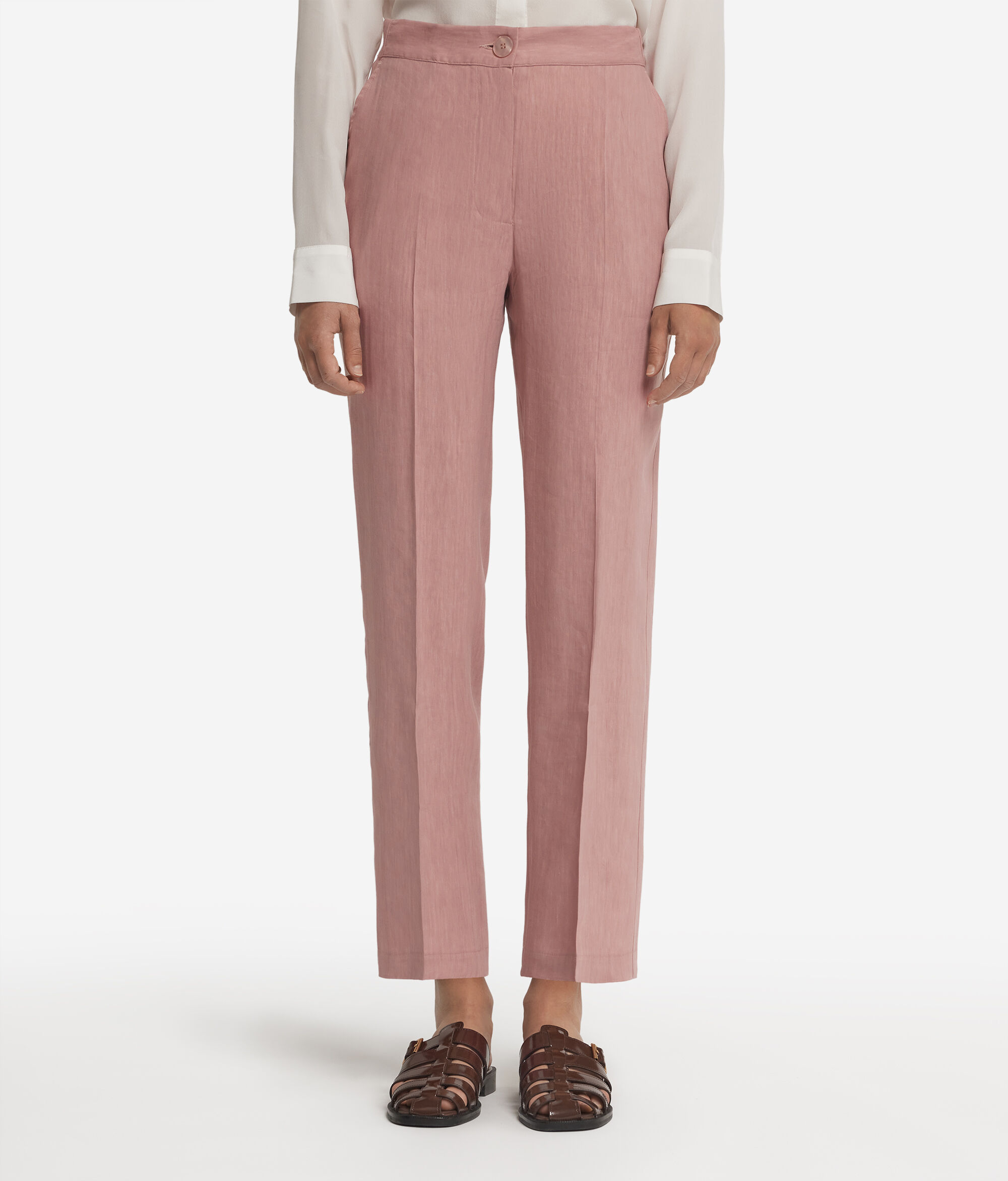 Pantalone in Lino Viscosa