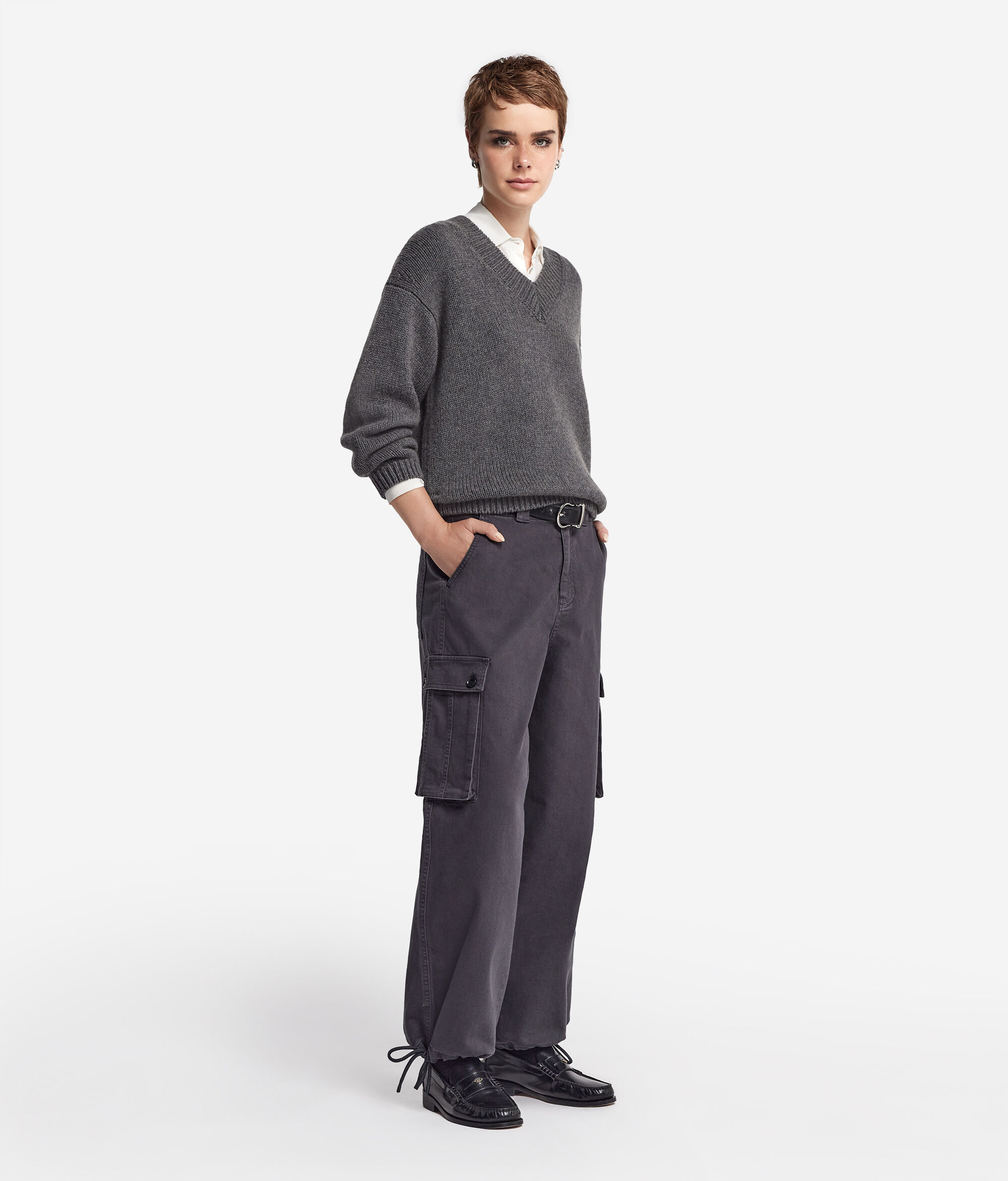 Cargohose aus Baumwolle