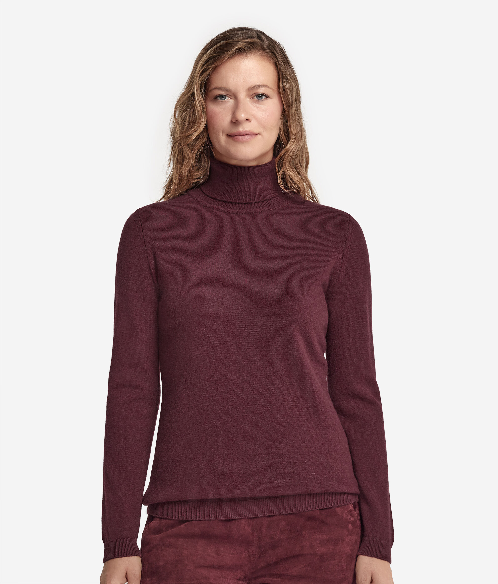 Col roulé femme en cachemire ultra-doux