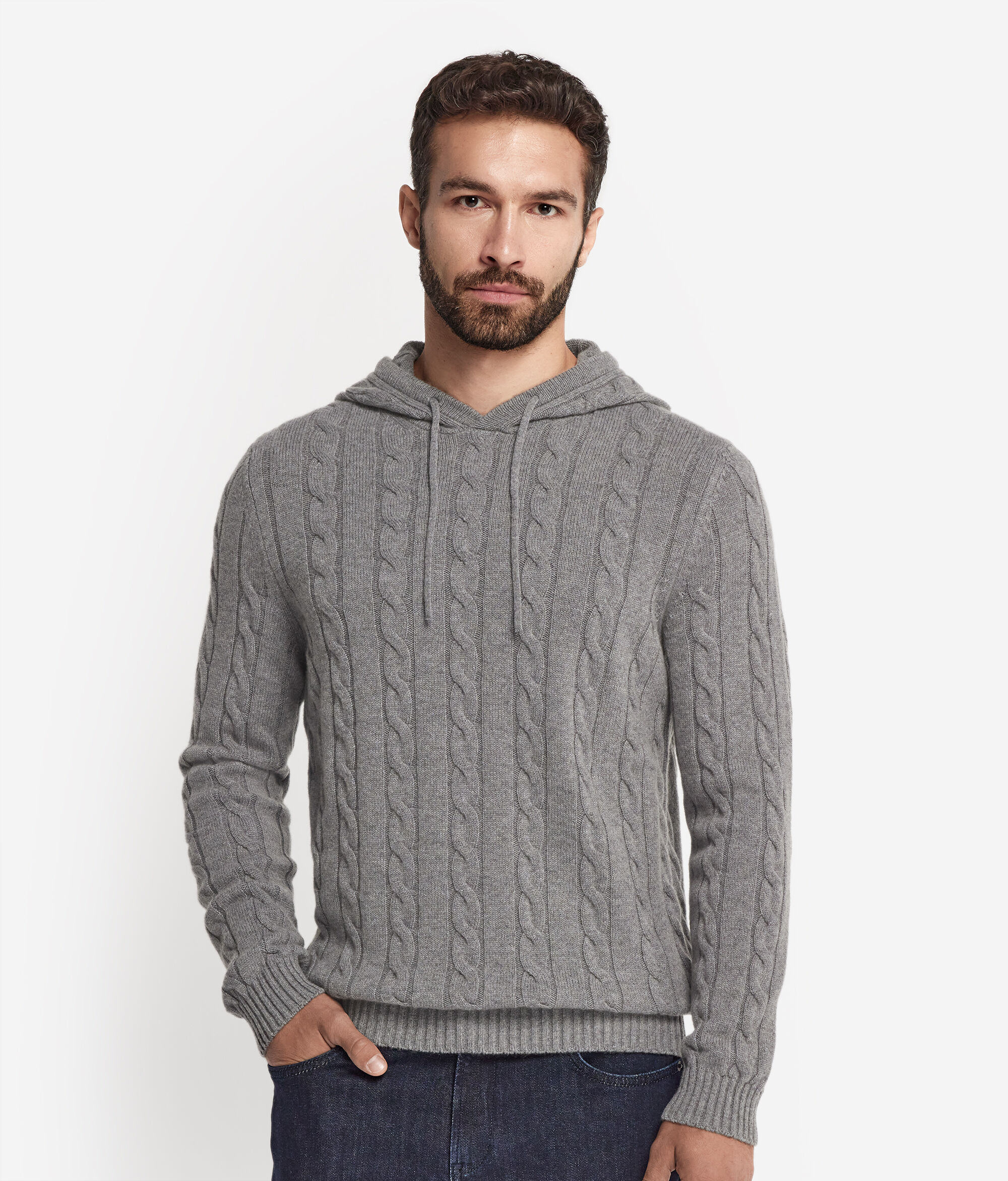 Sudadera con motivo de ochos en cashmere ultrasoft