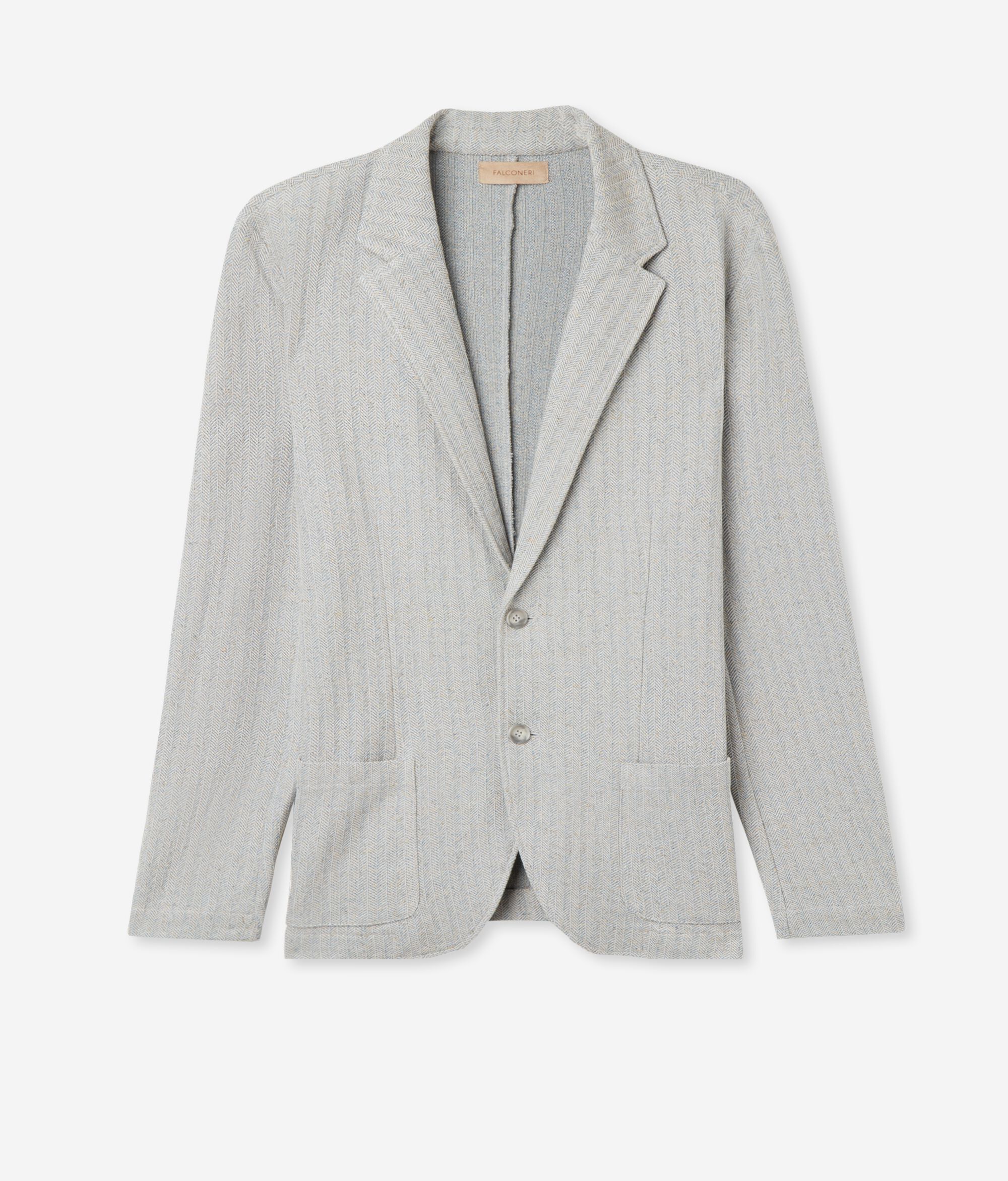 Пиджак изо льна и хлопка