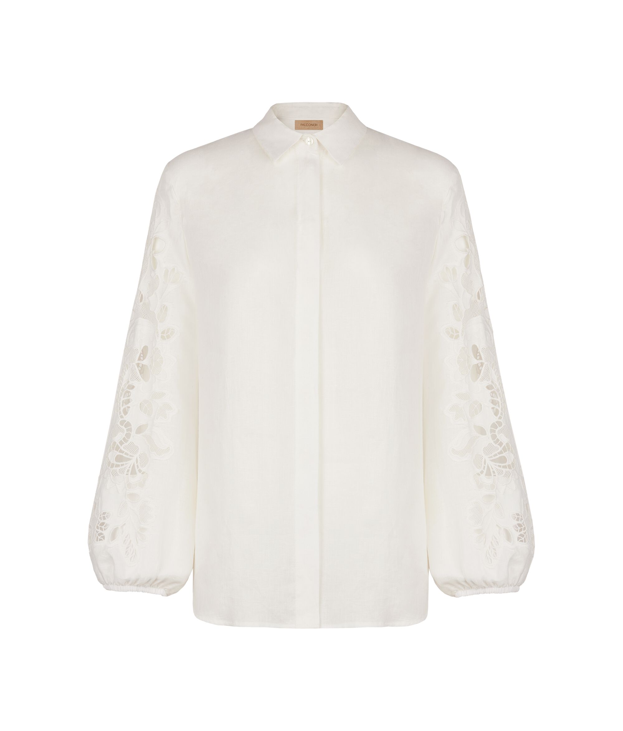 Embroidered Linen Shirt