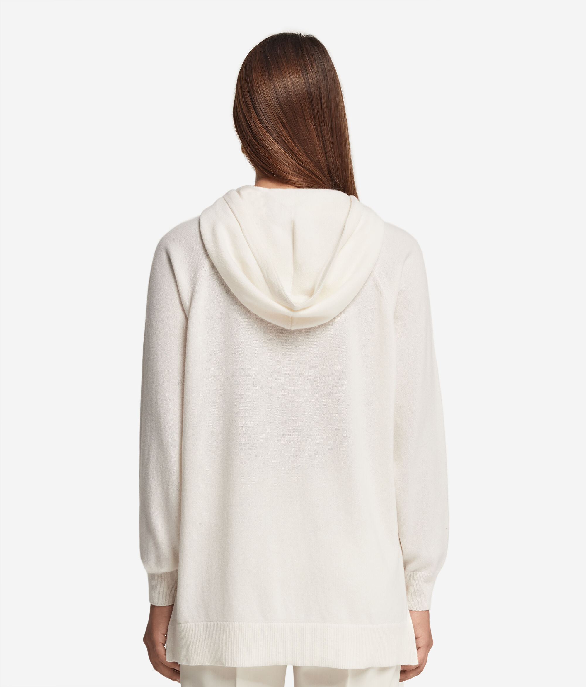 Bluza z kapturem z kaszmiru Ultrasoft