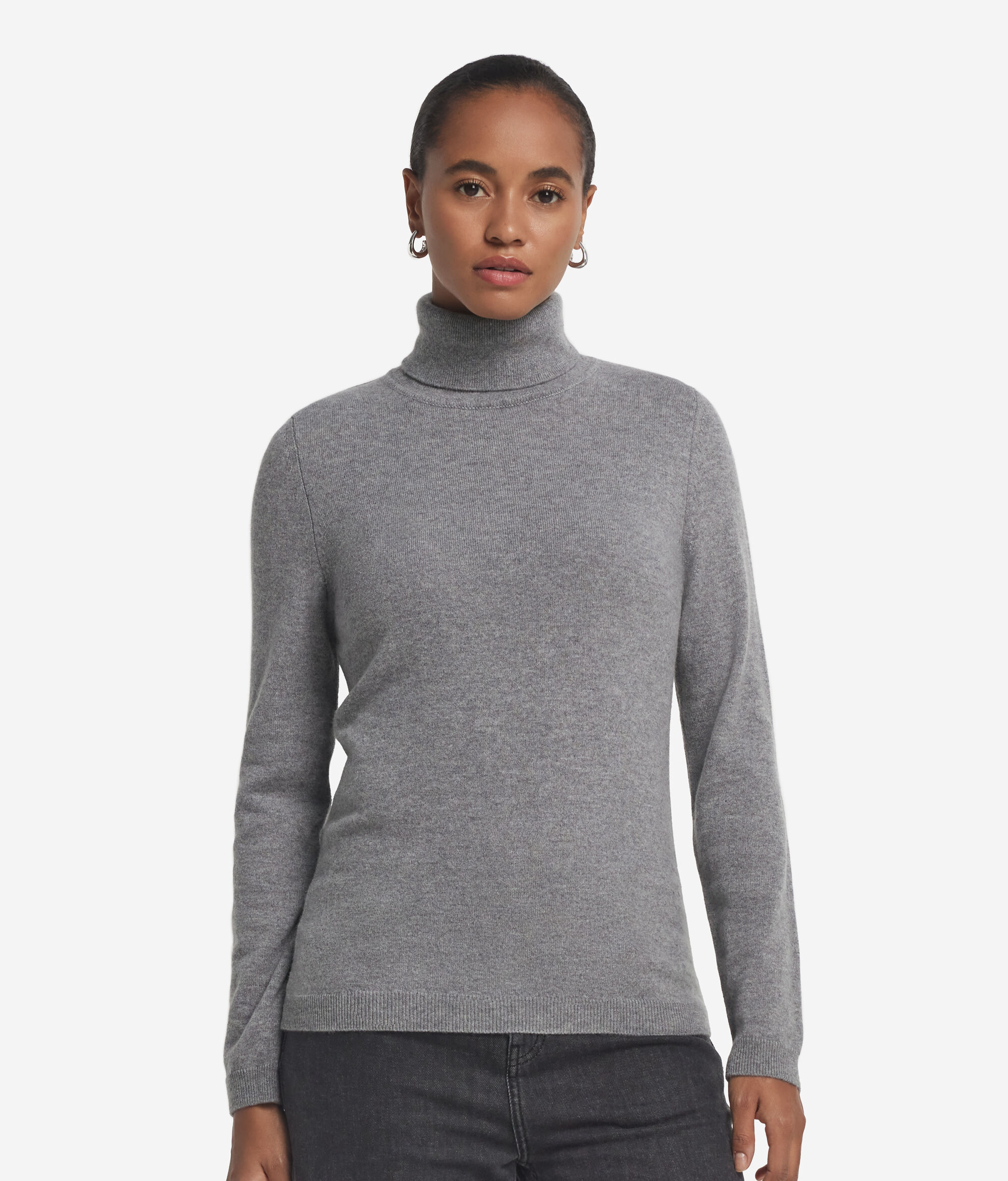 Jersei de coll cigne de Cashmere Ultrafine