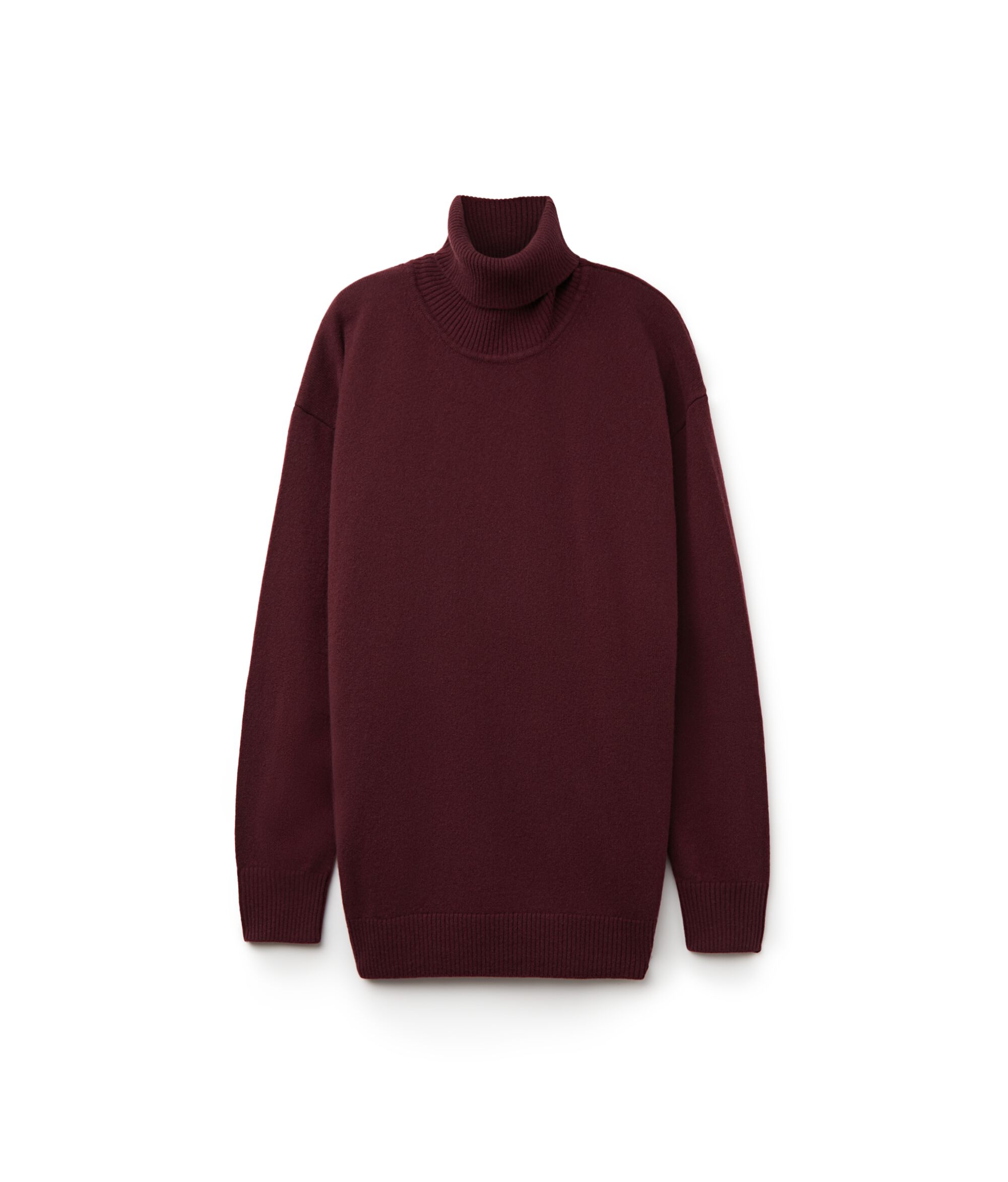 Rollkragenpullover aus Kaschmir Ultrasoft mit Schlitzen