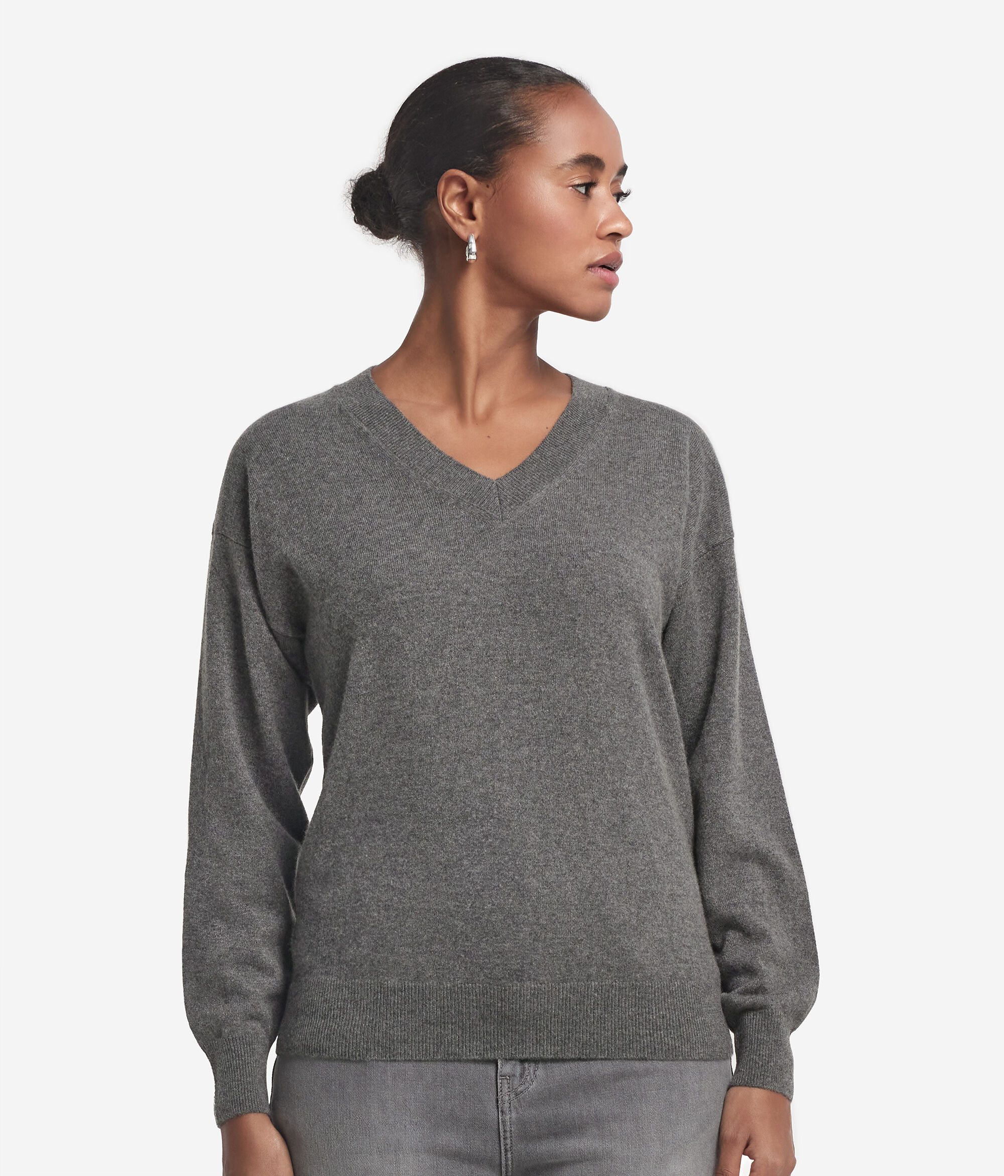 Ultrasoft Cashmere V-Neck Jumper