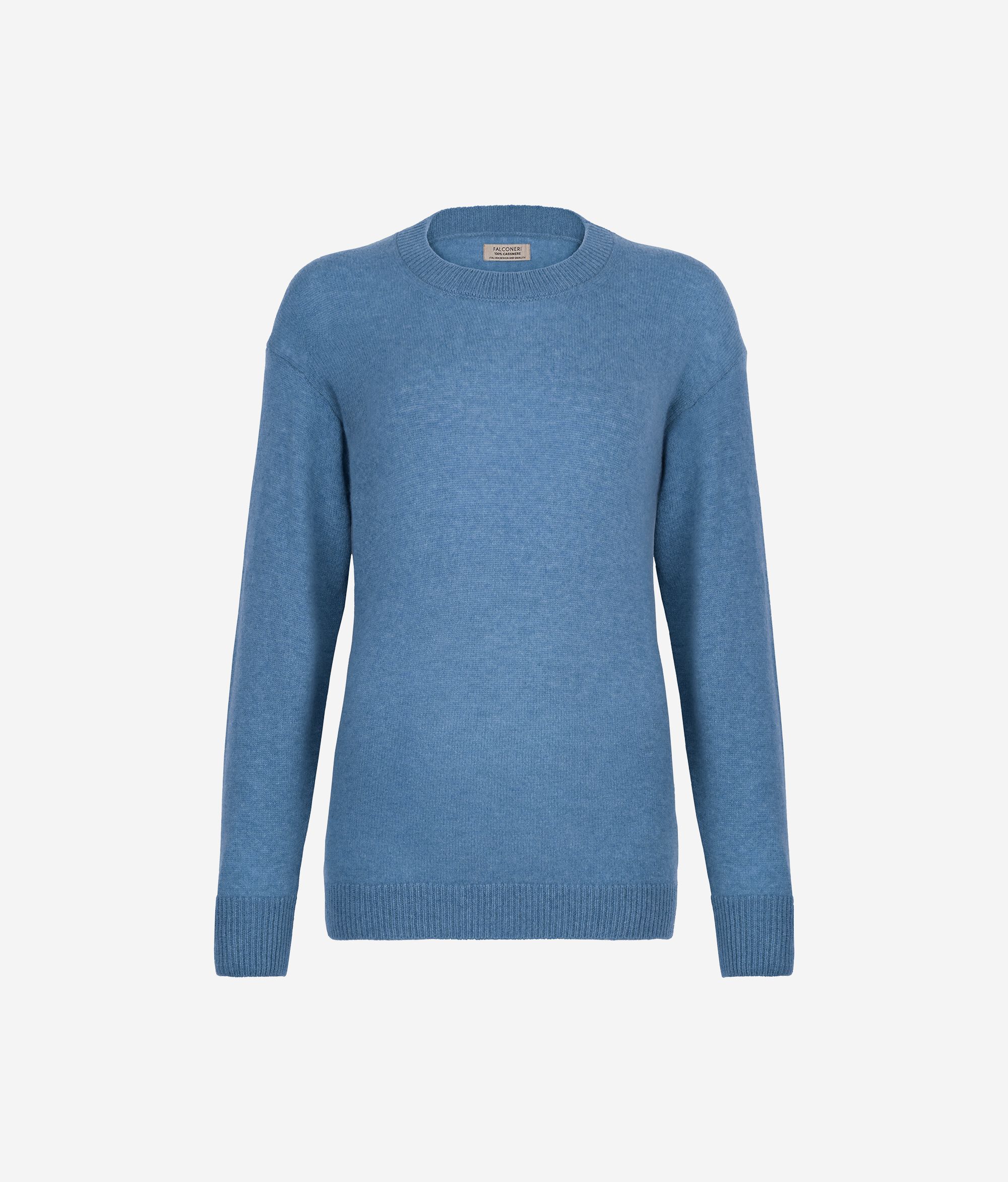 Pull femme en cachemire ultra-doux à col rond