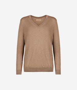 Ultrafine Cashmere V-Neck Jumper
