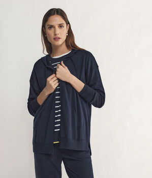 Толстовка на молнии из ультратонкого кашемира