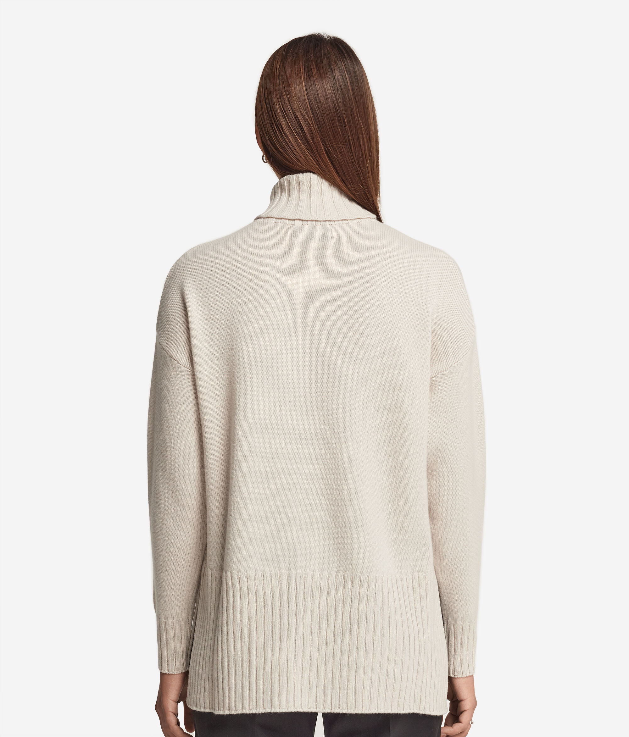 Ultrasoft Cashmere Turtleneck Maxi Jumper