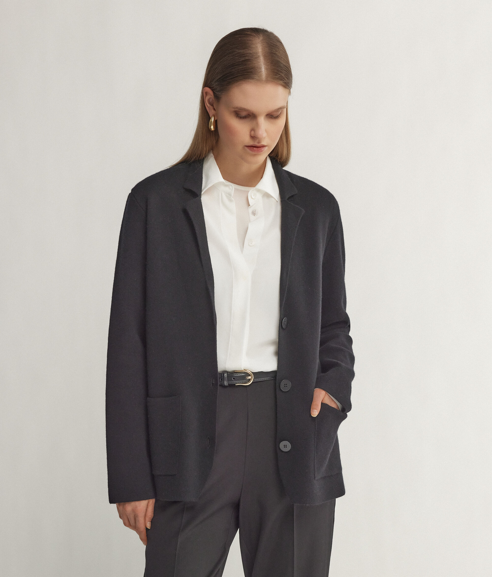 Жакет из шерсти