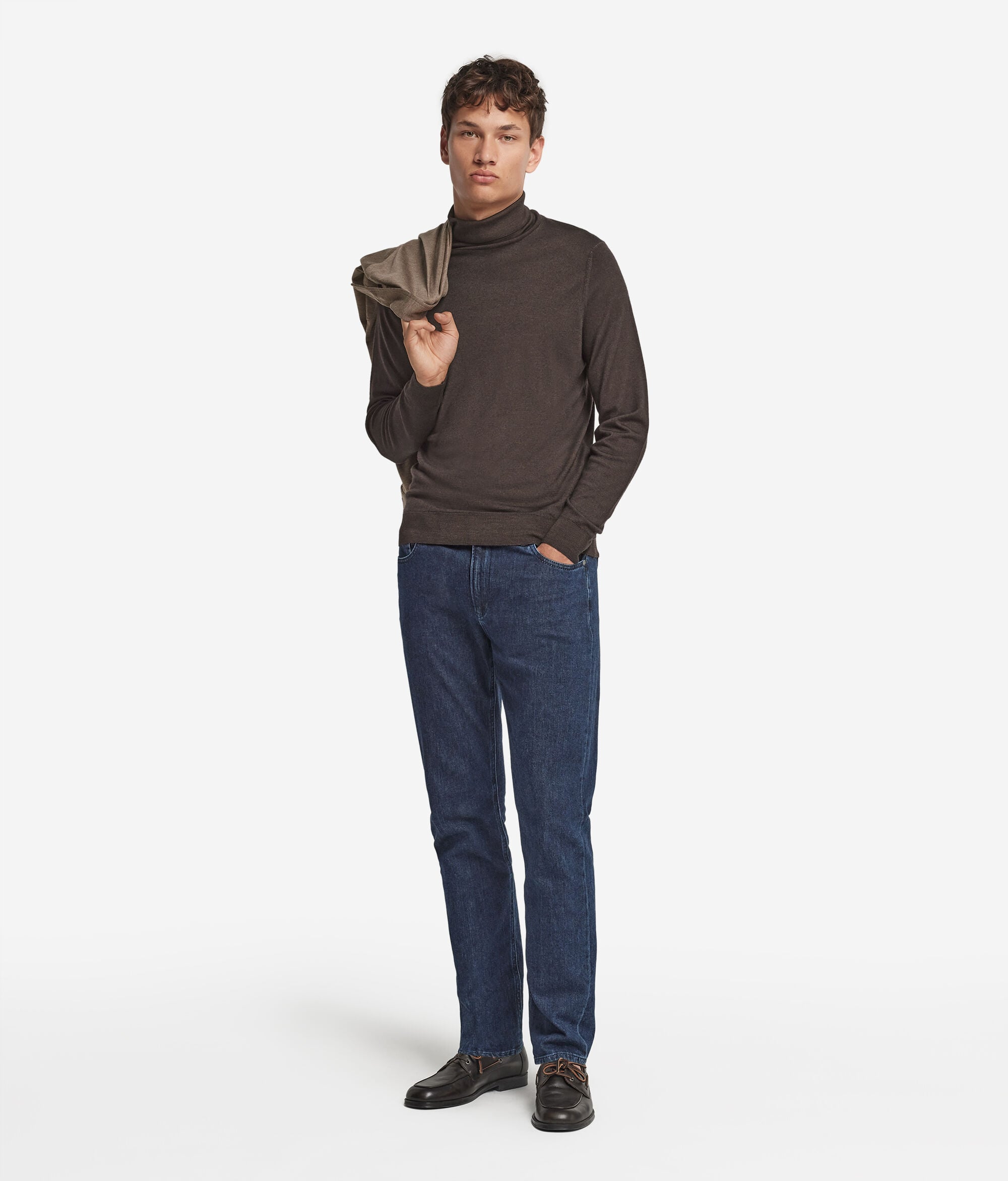 Ultrafine Cashmere Turtleneck Jumper