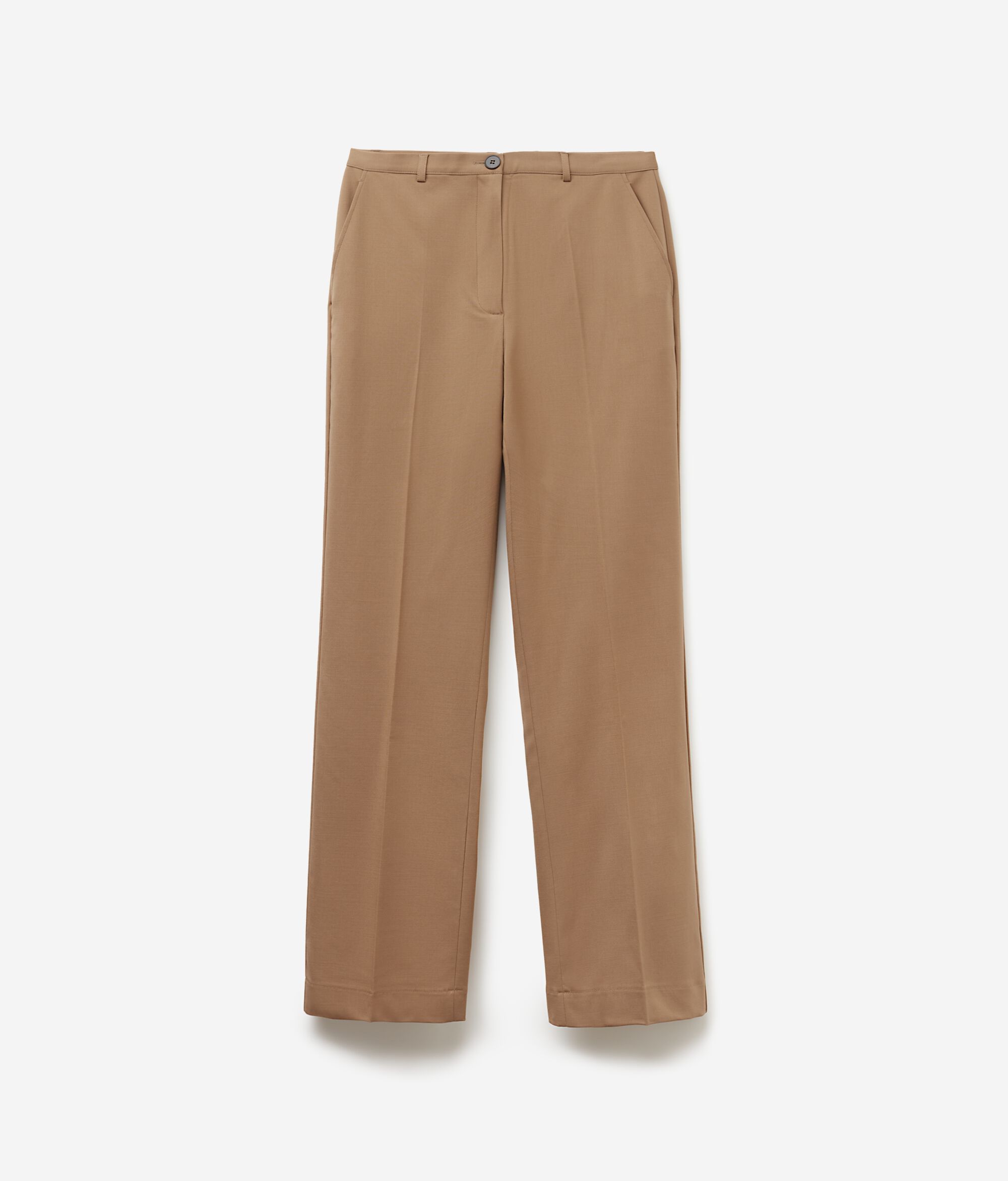 Pantalone a Sigaretta in Lana