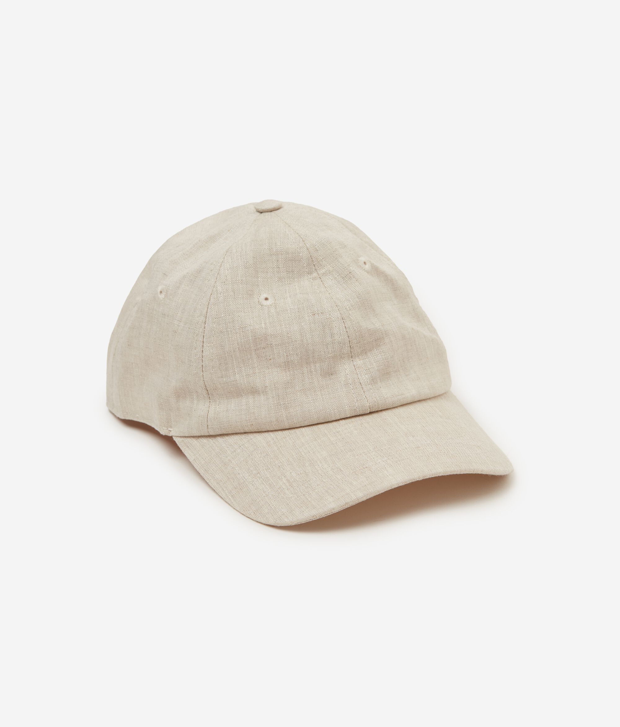 Baseball-Cap aus reinem Leinen