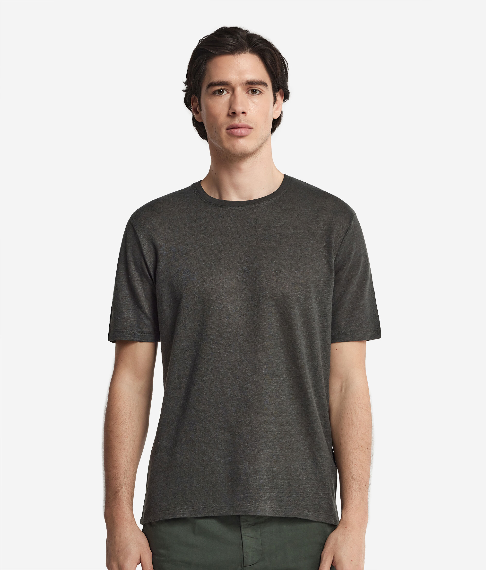 リネン Tシャツ