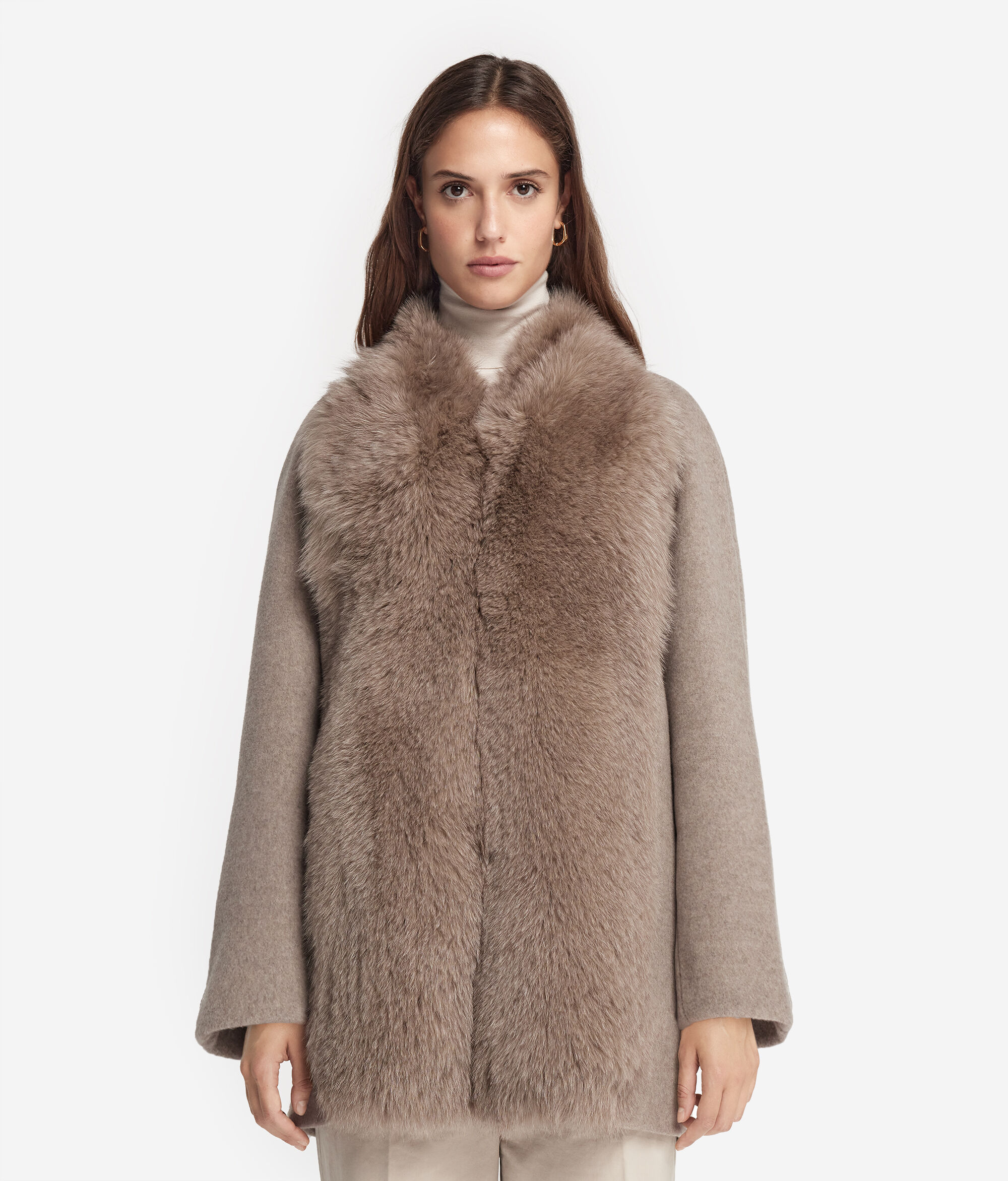 Cashmere Fur Coat