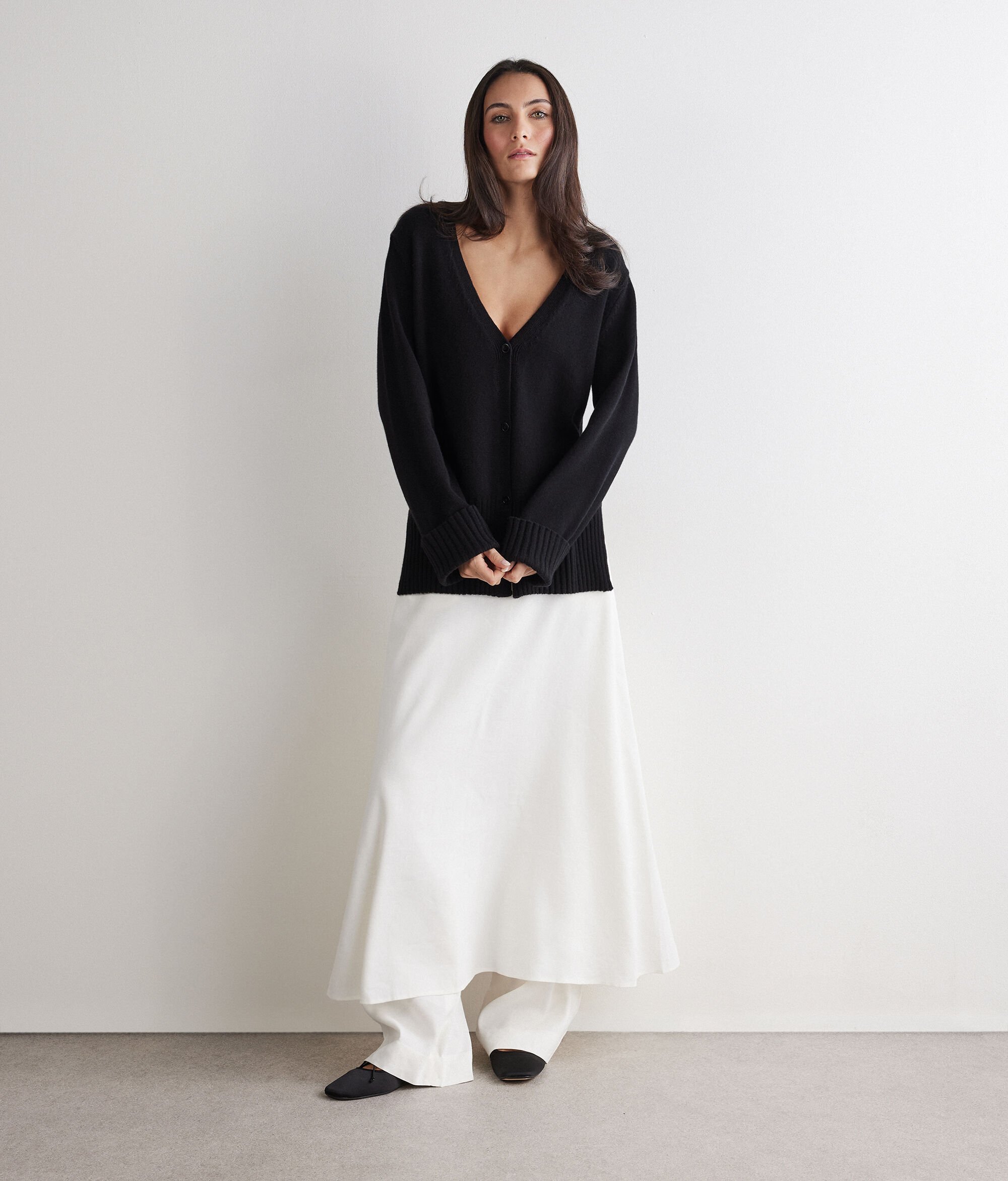 Ultrasoft Cashmere V-Neck Cardigan