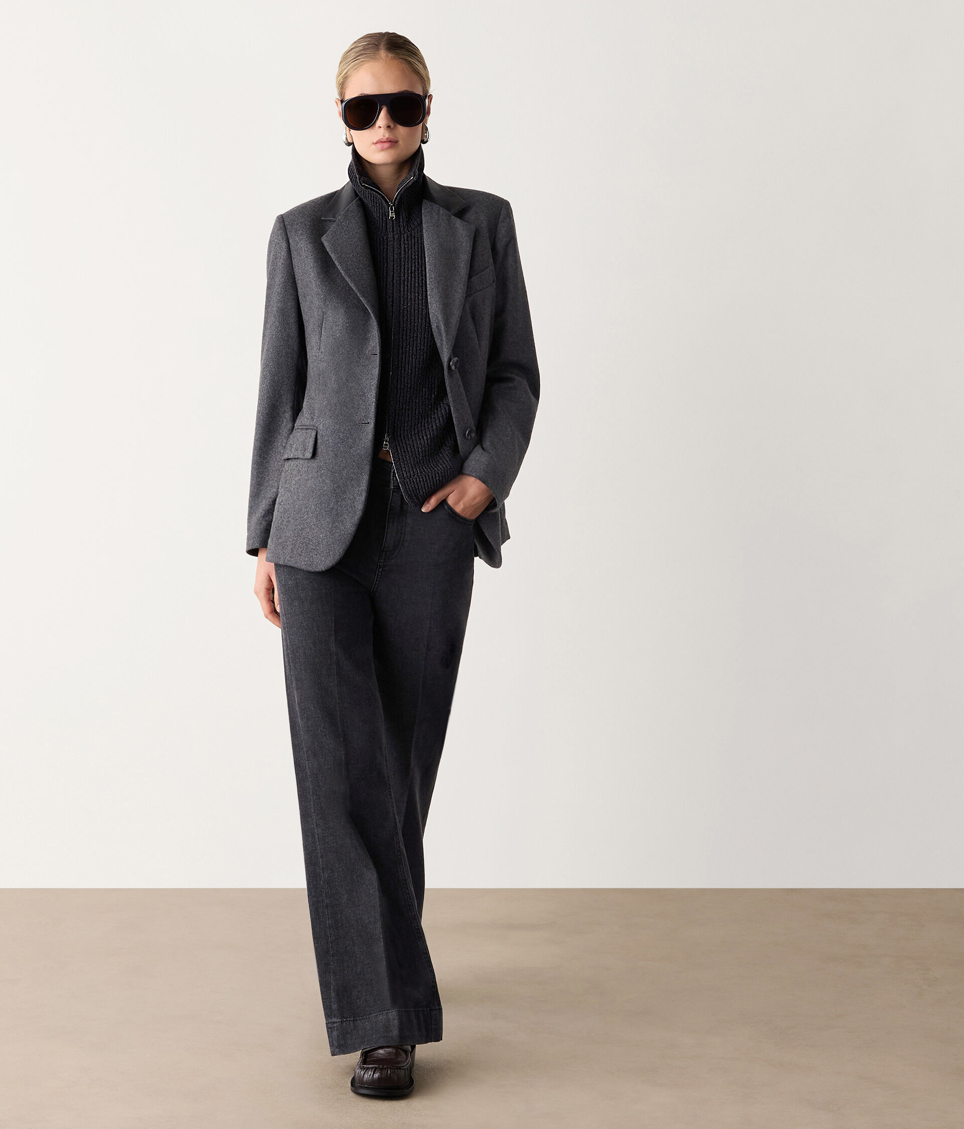 Blazer mit herausnehmbarer Weste