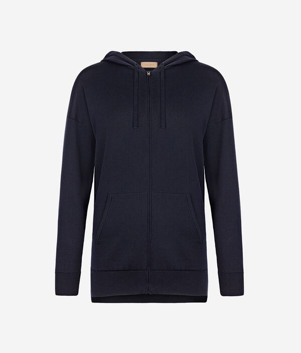 Толстовка из шелка и хлопка