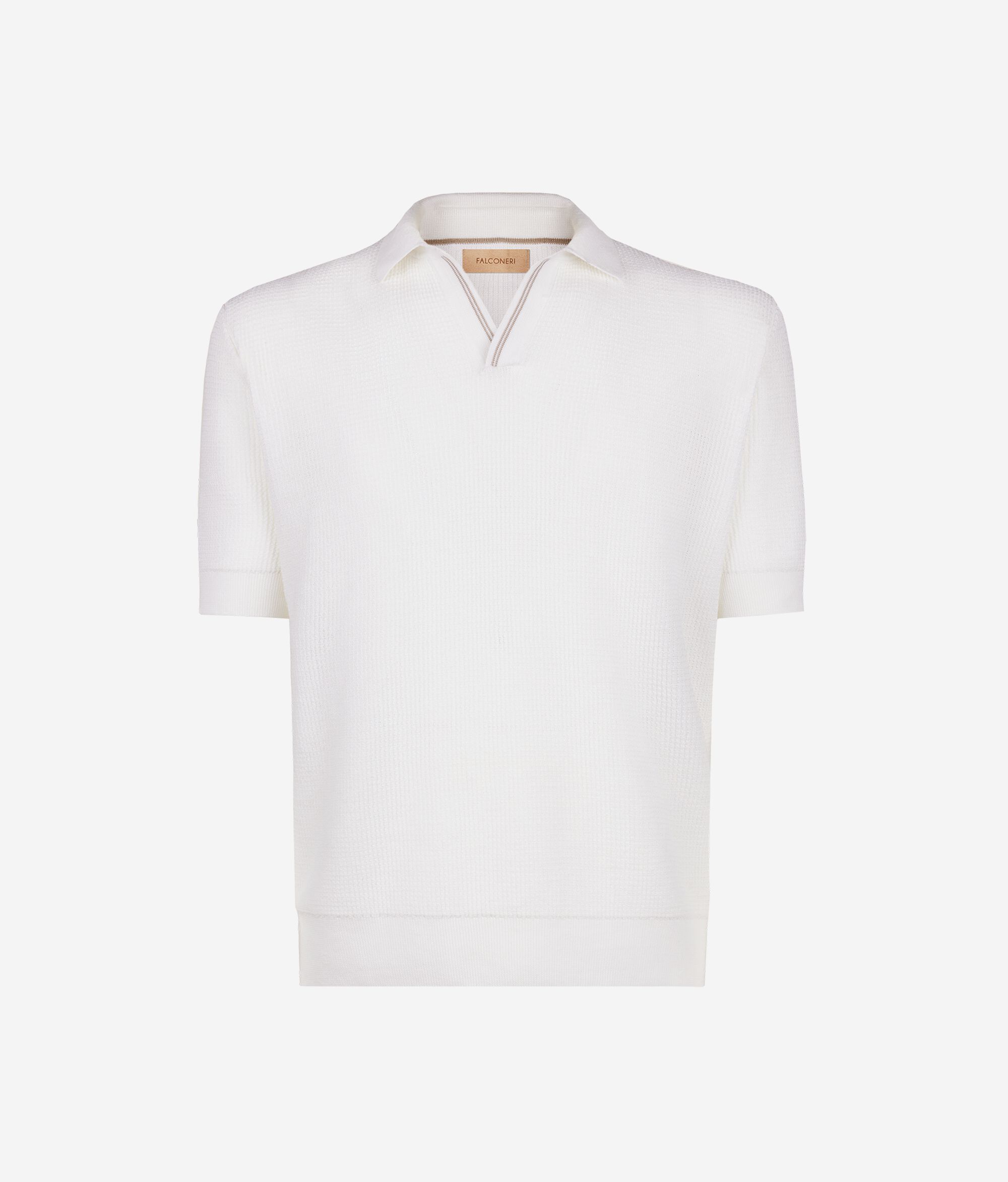 Polo Manica Corta Punto Waffle