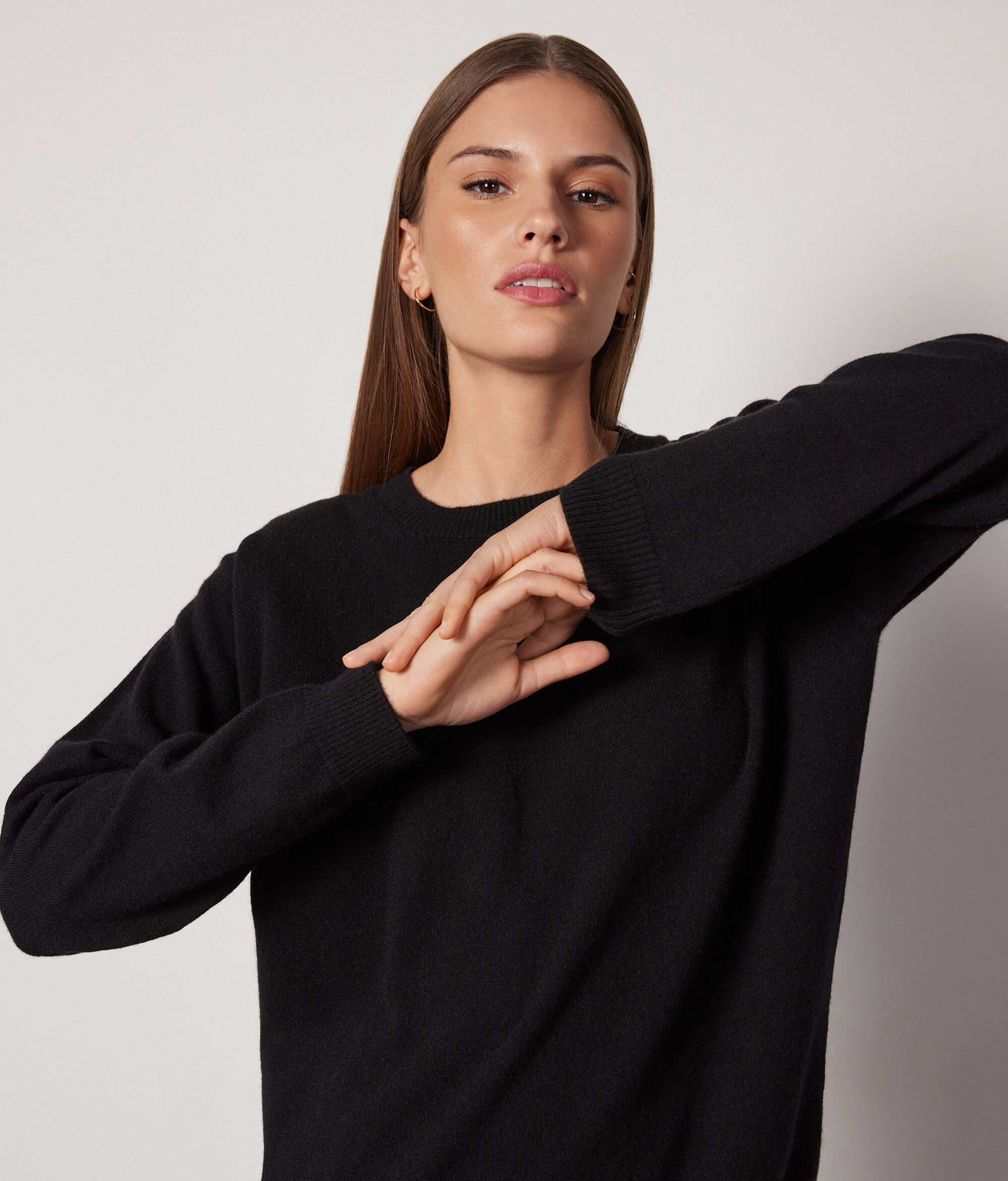 Maglia Scollo a Barca in Cashmere Ultrasoft