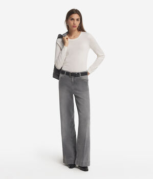 Round-Neck Ultrafine Cashmere Jumper