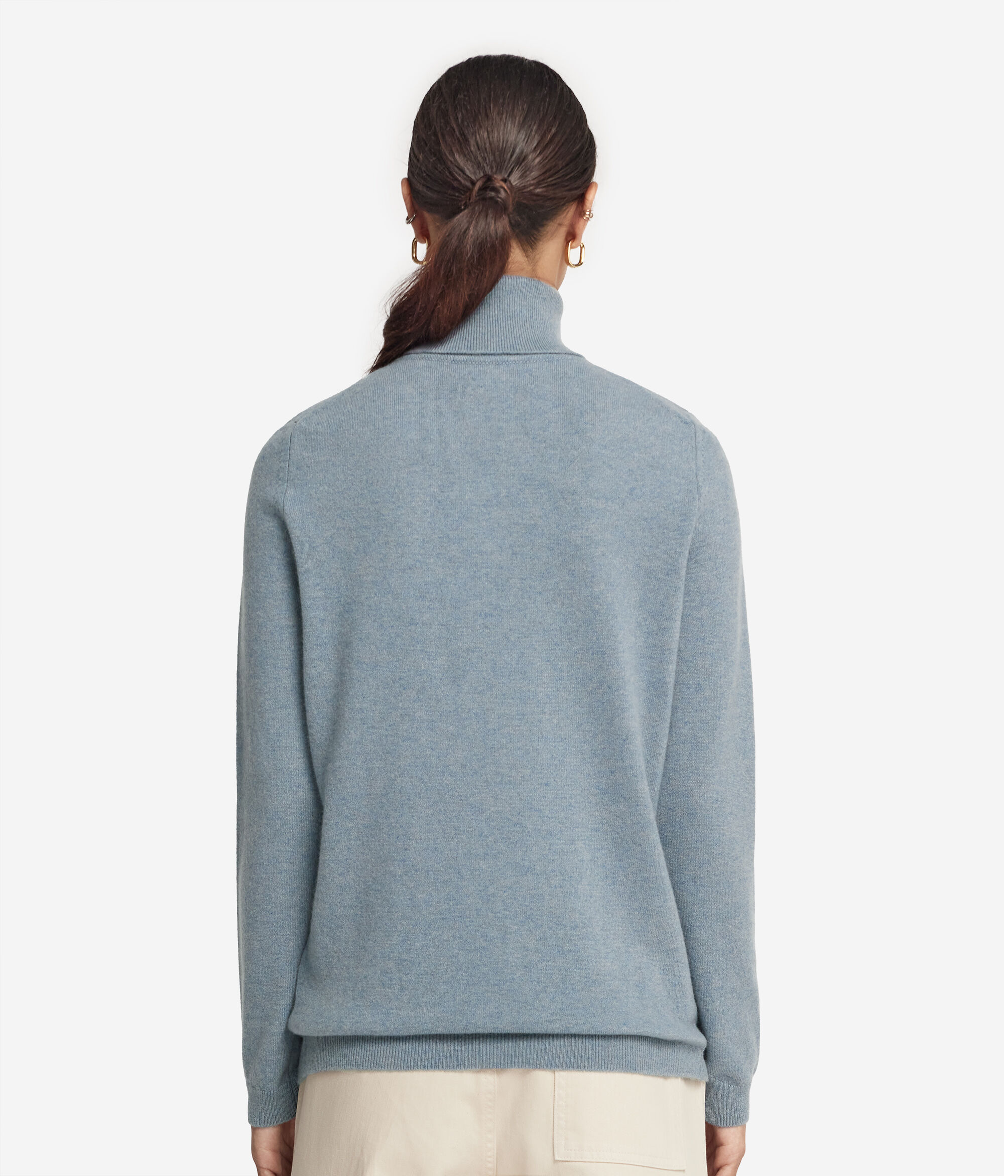Jersei de coll cigne de Cashmere Ultrafine
