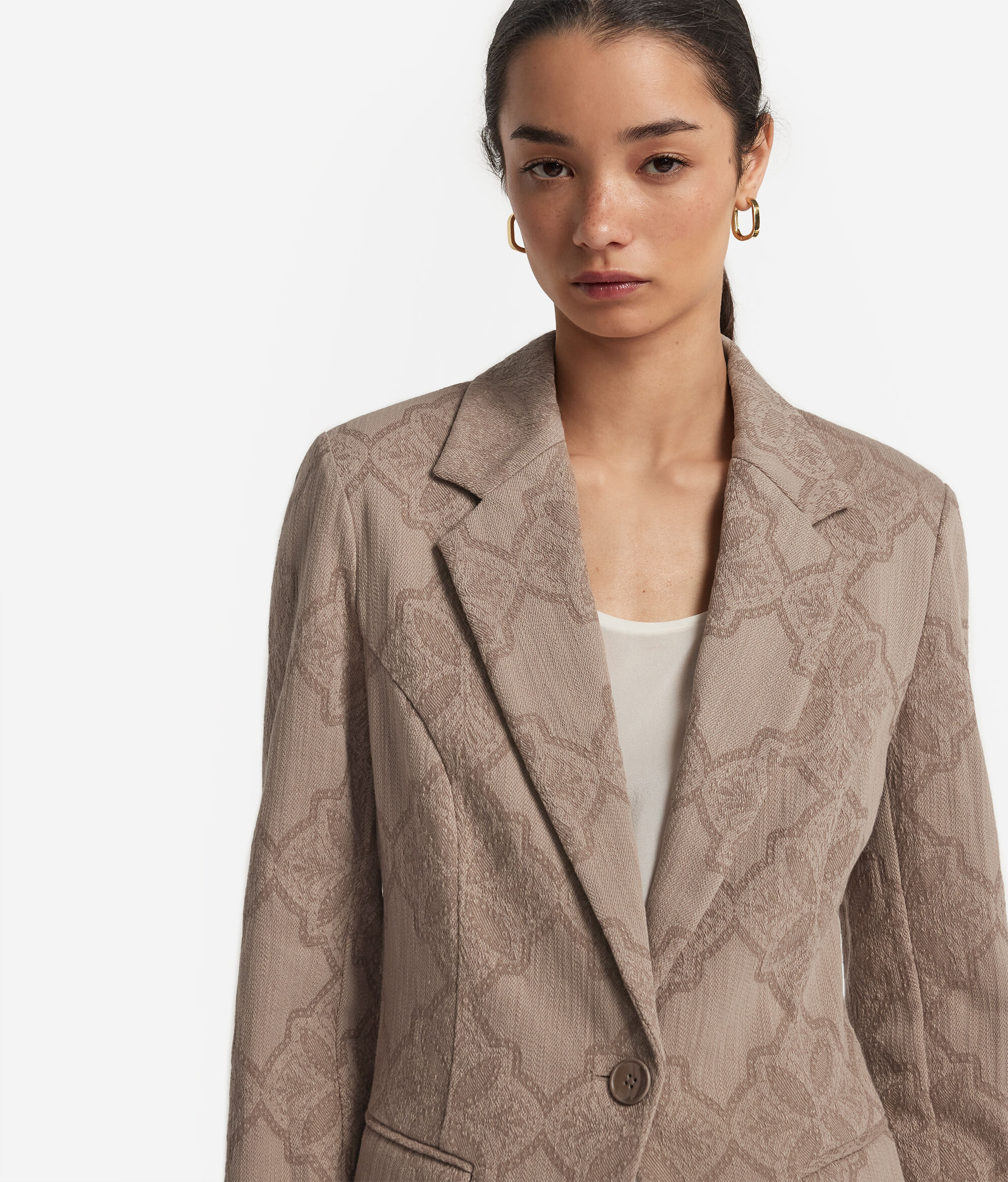 Giacca Jacquard