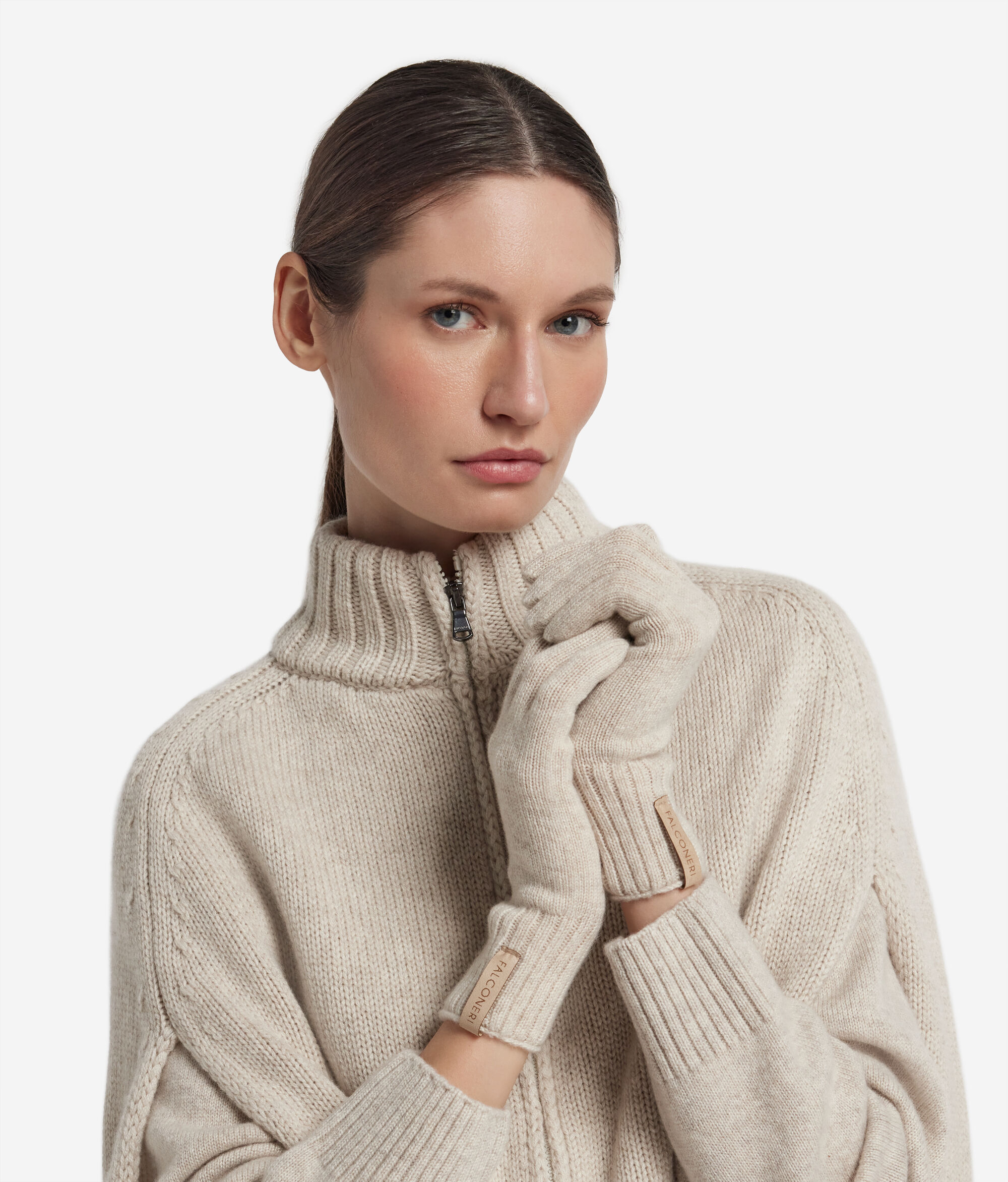 Handschuhe aus Kaschmir Ultrasoft