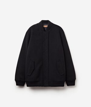 Cashmere Bomber Jacket
