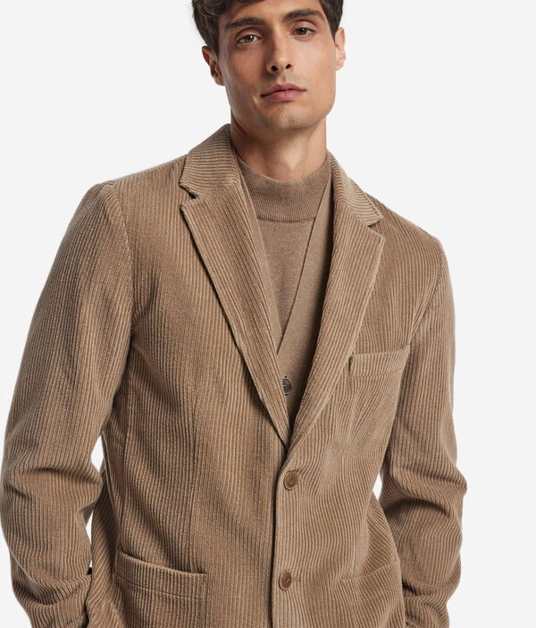 Фактурный жакет из шерсти и кашемира
