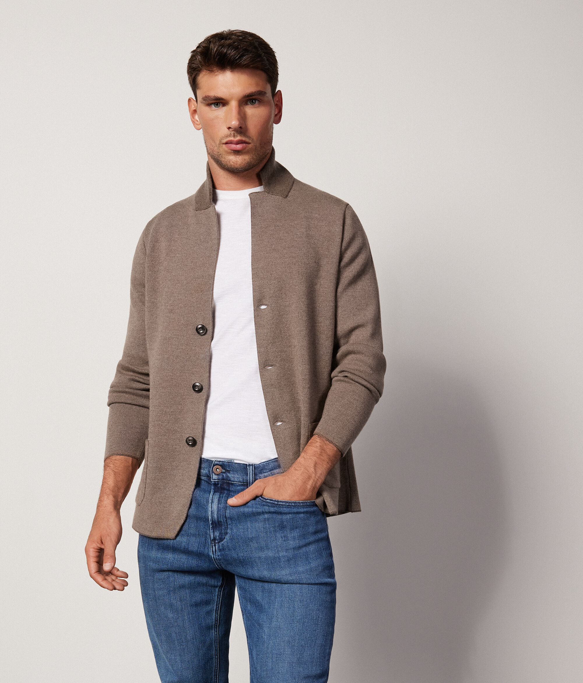 Giacca in tweed
