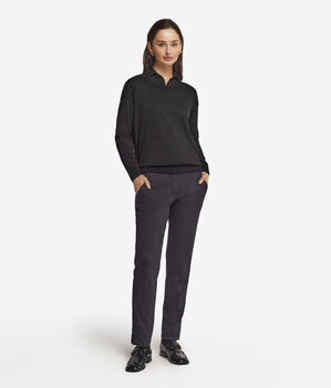 Silk and Cotton Round-Neck Jumper