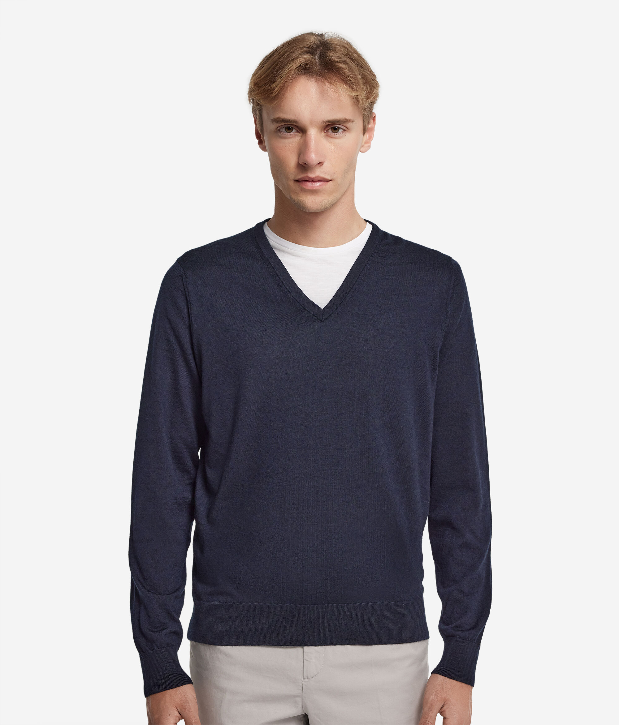 Ultrafine Cashmere V-Neck Jumper