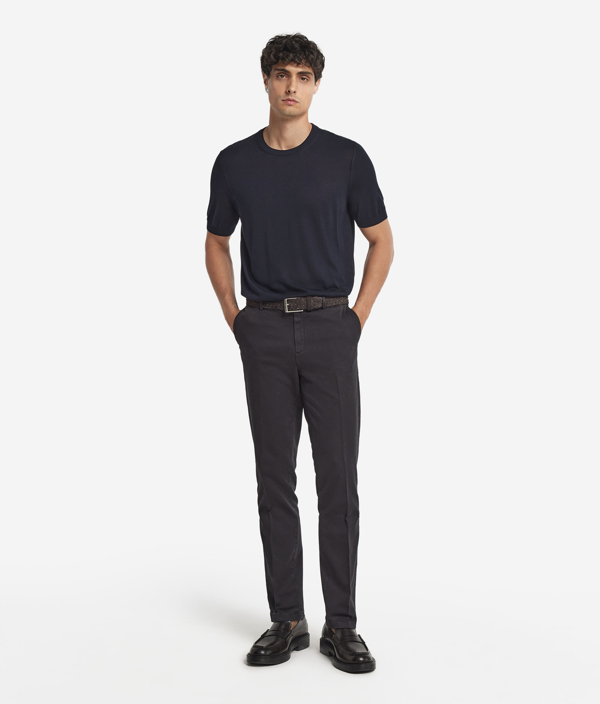 Джемпер из шелка и хлопка