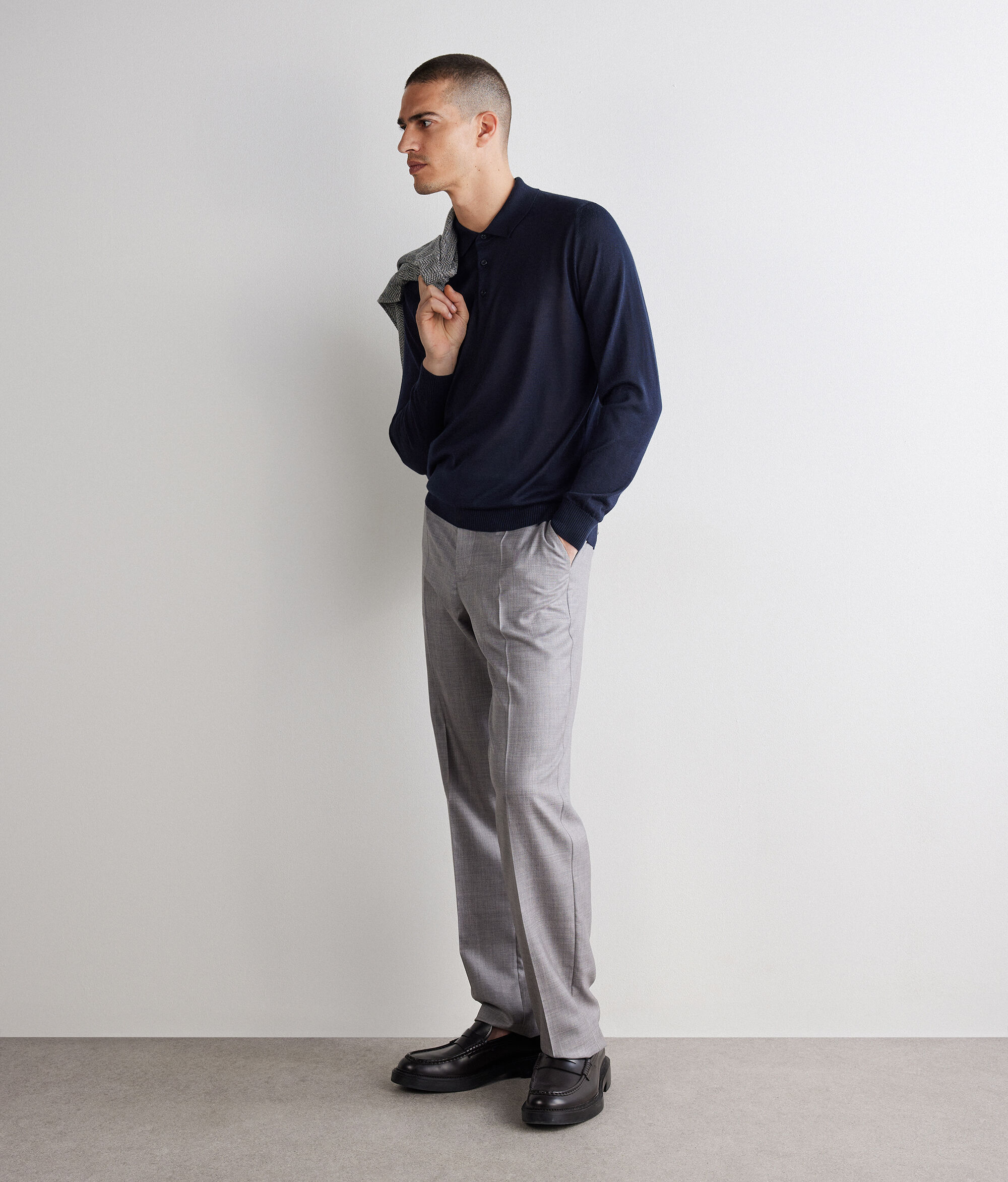 Polo in Cashmere Silkfine