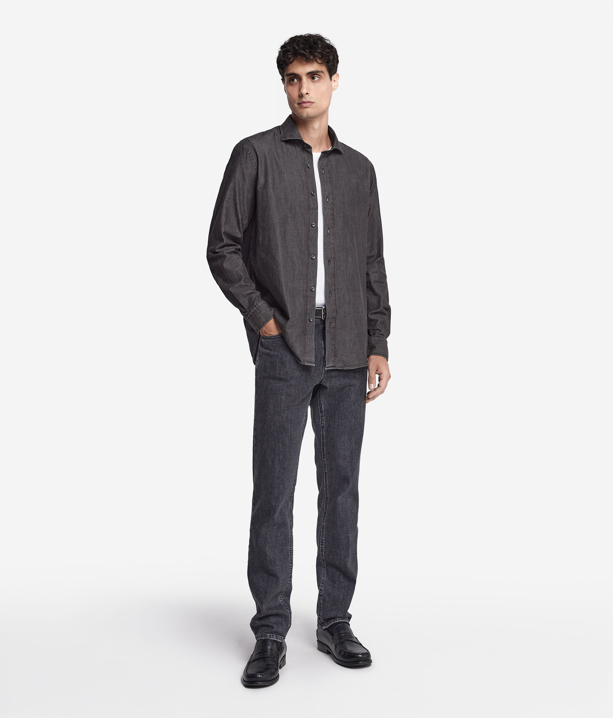 Chemise en denim