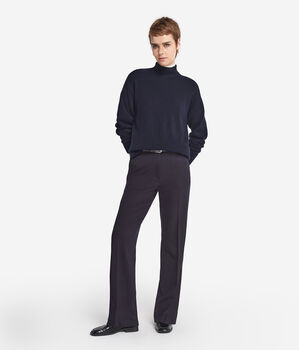 Ultrasoft Cashmere Reglan Omuzlu Yarım Balıkçı Kazak