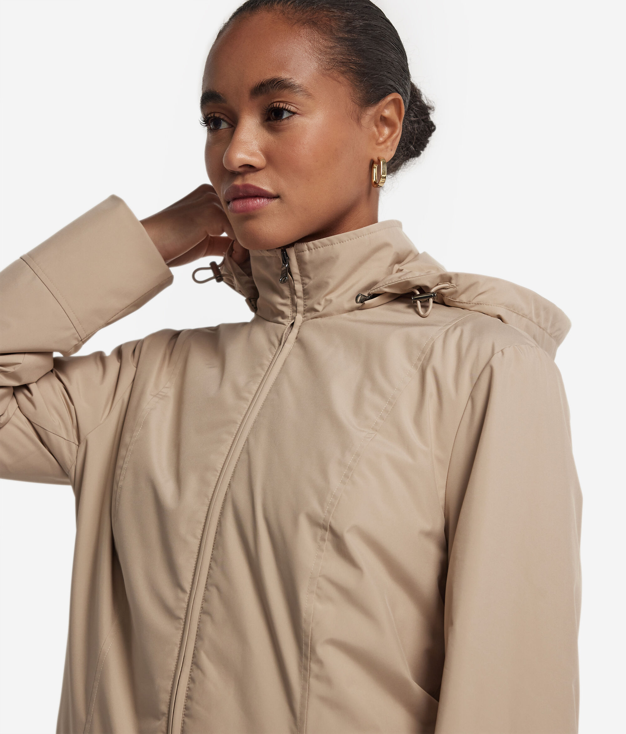 Veste technique à capuche