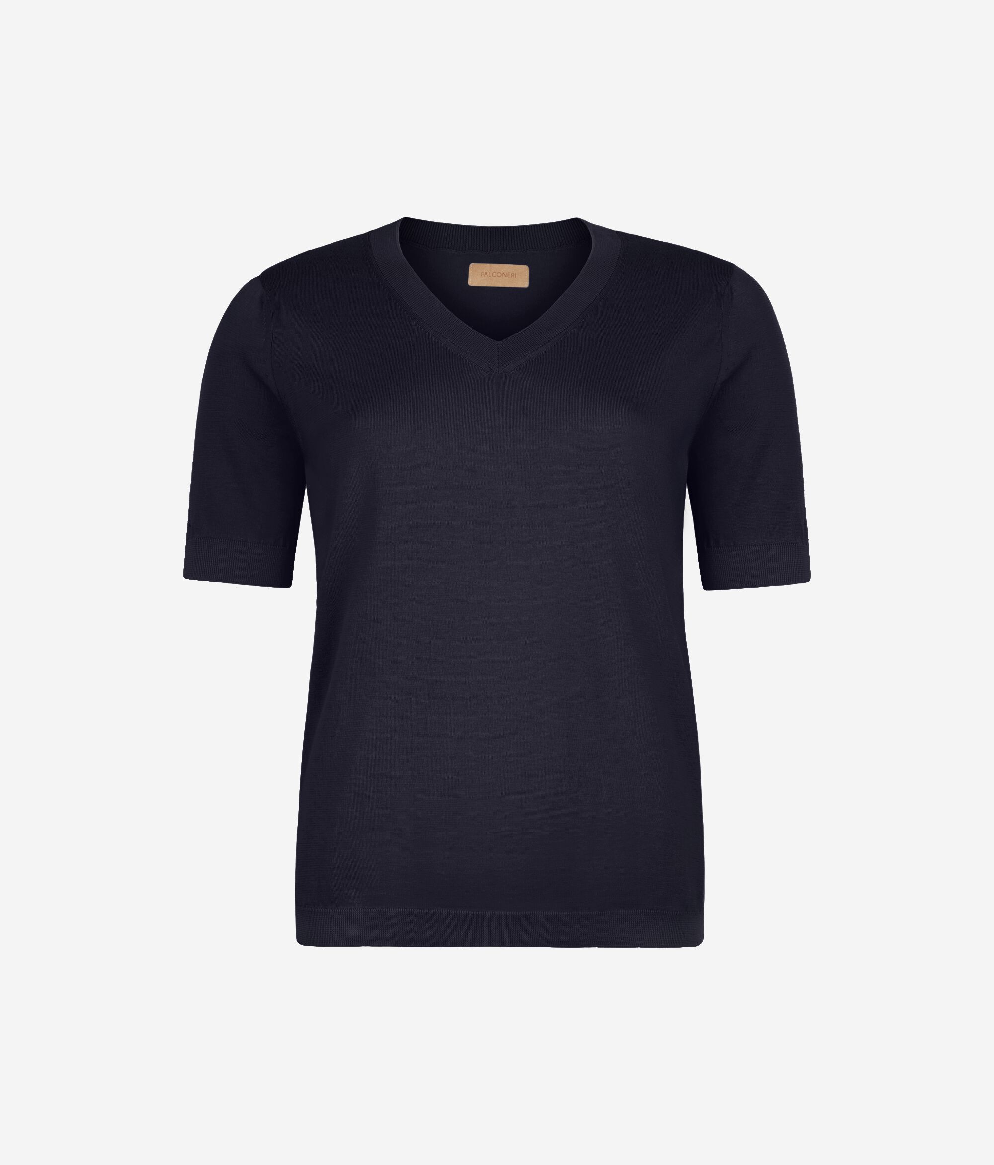 T-Shirt Scollo V Cotone Fresh
