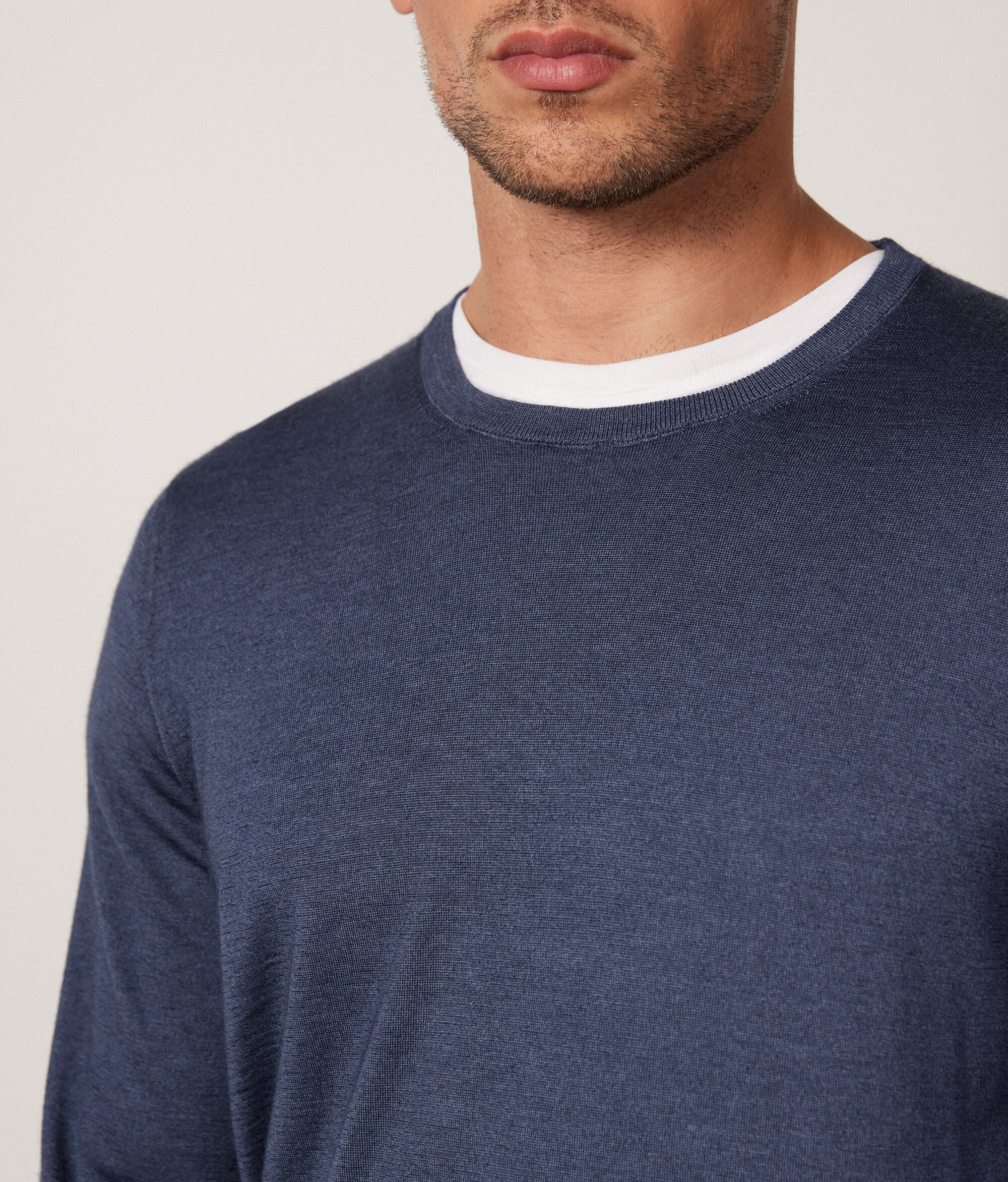 Maglia Girocollo in Cashmere Ultrafine