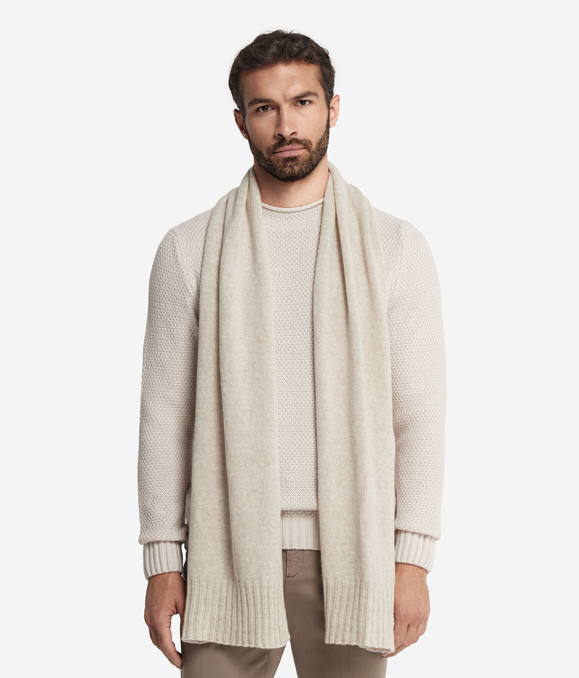 Bufanda de cashmere de hombre