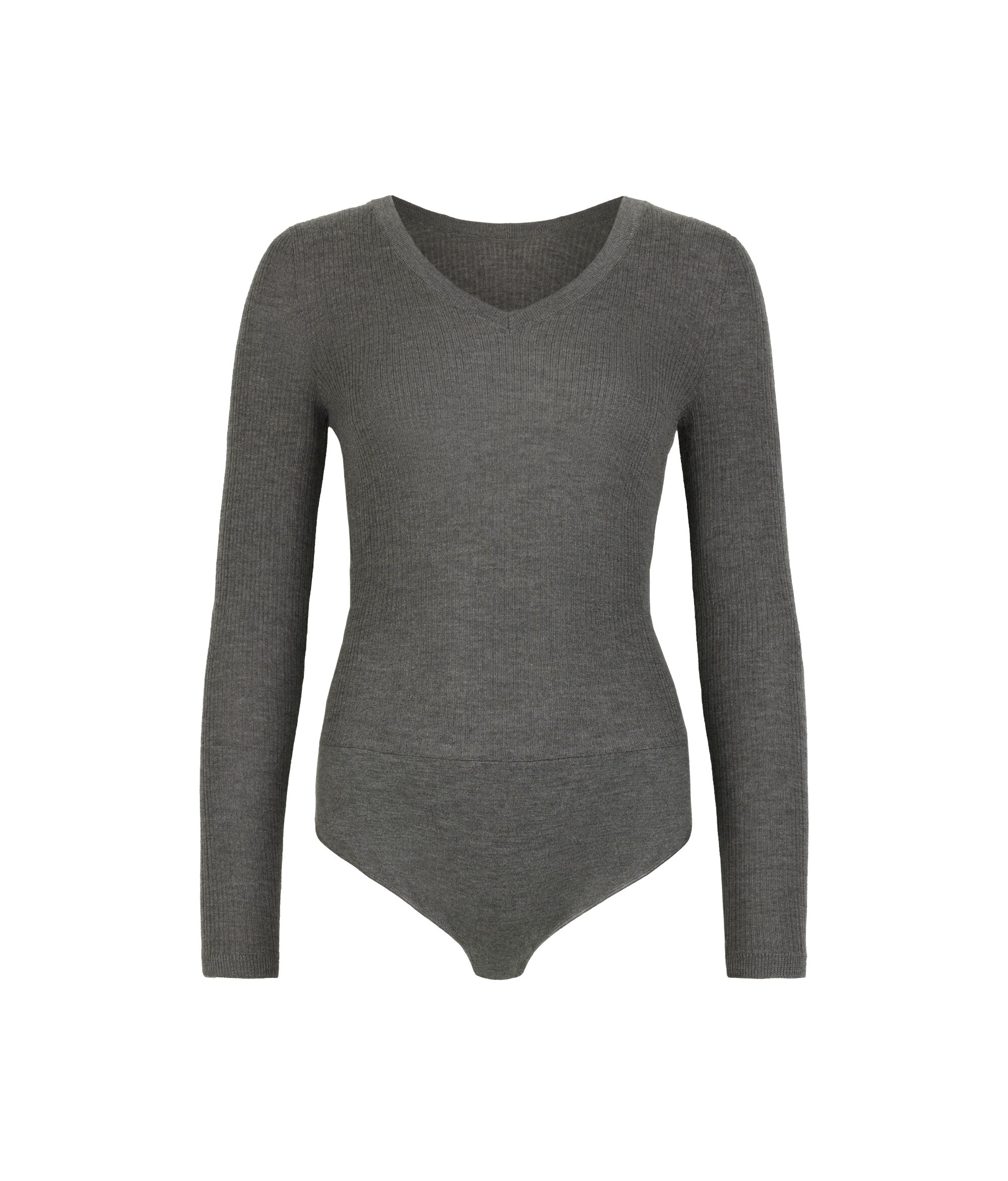Ultrafine Cashmere ribbed bodysuit