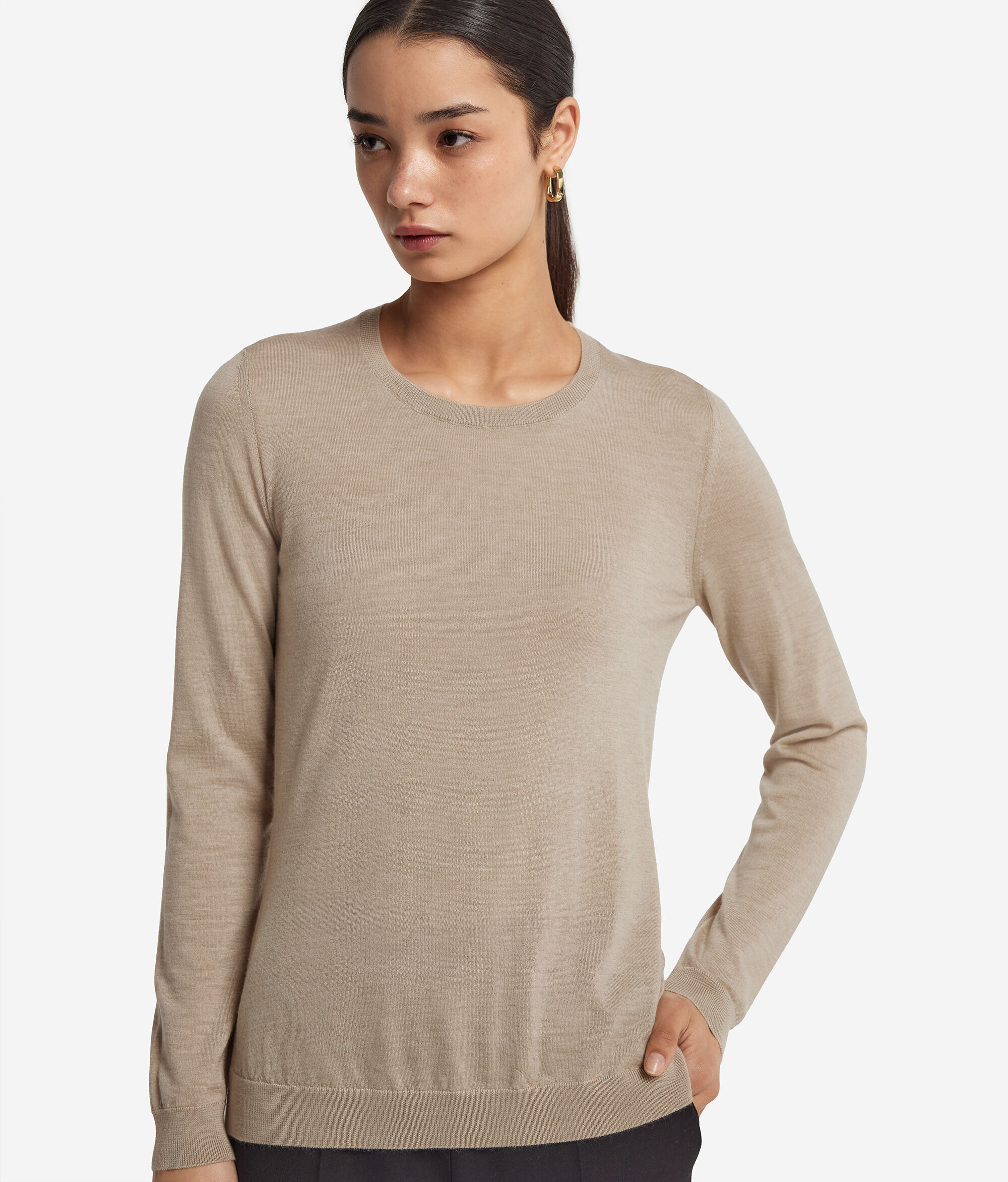 Ultrafine Cashmere Crewneck Sweater