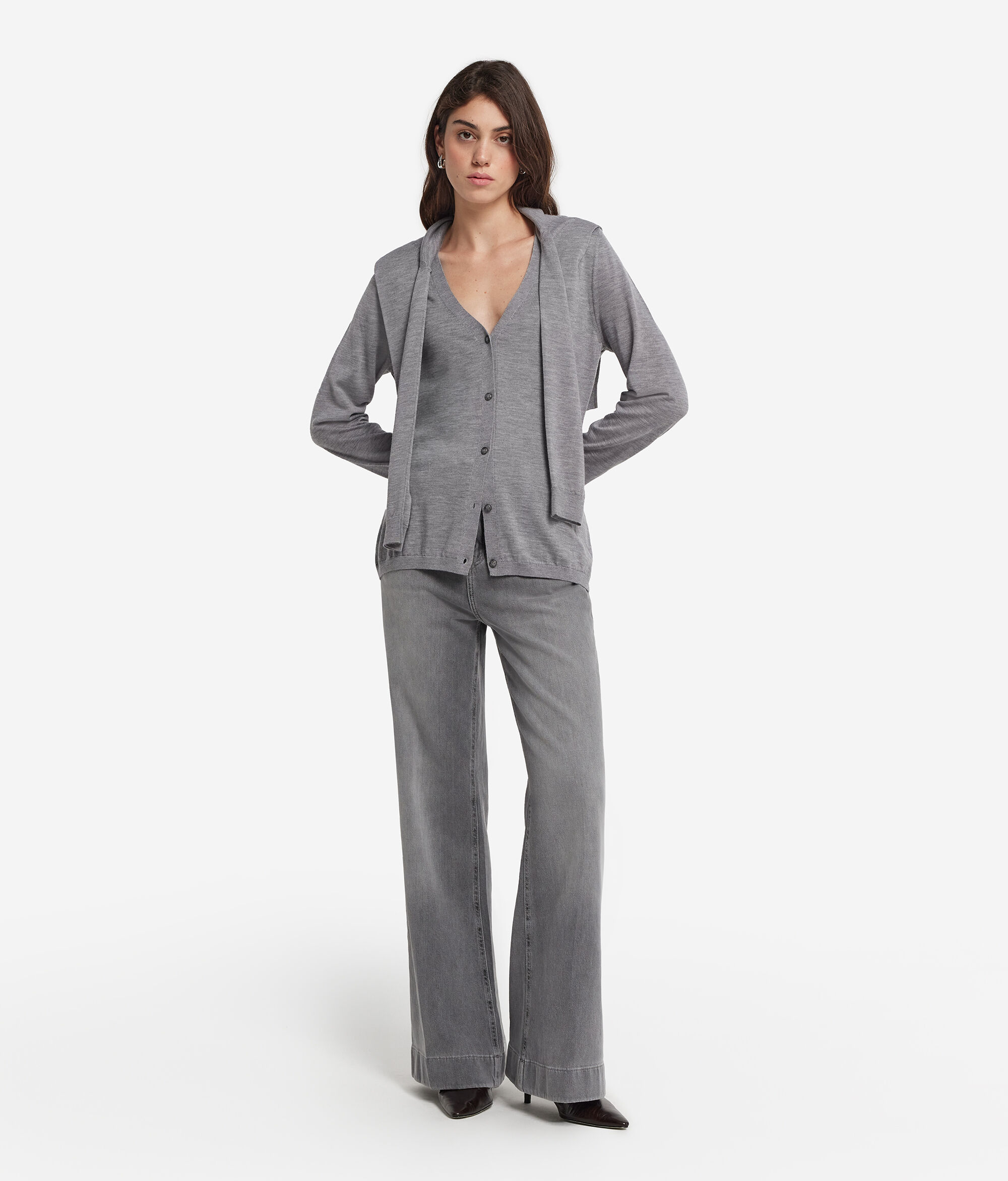 Джинсы с добавлением кашемира