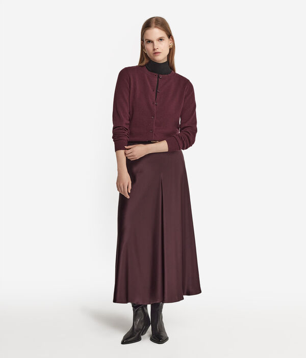 Ultra-soft Cashmere Crewneck Cardigan