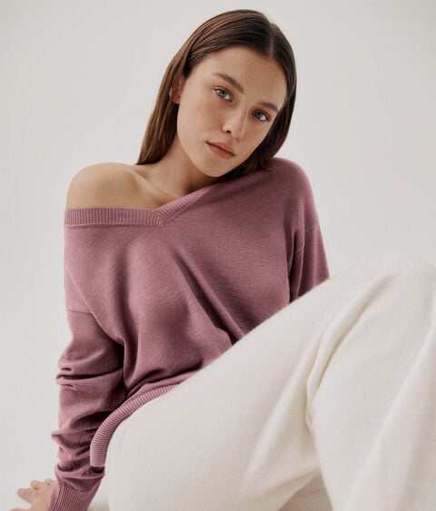 Falconeri cashmere v neck sweater