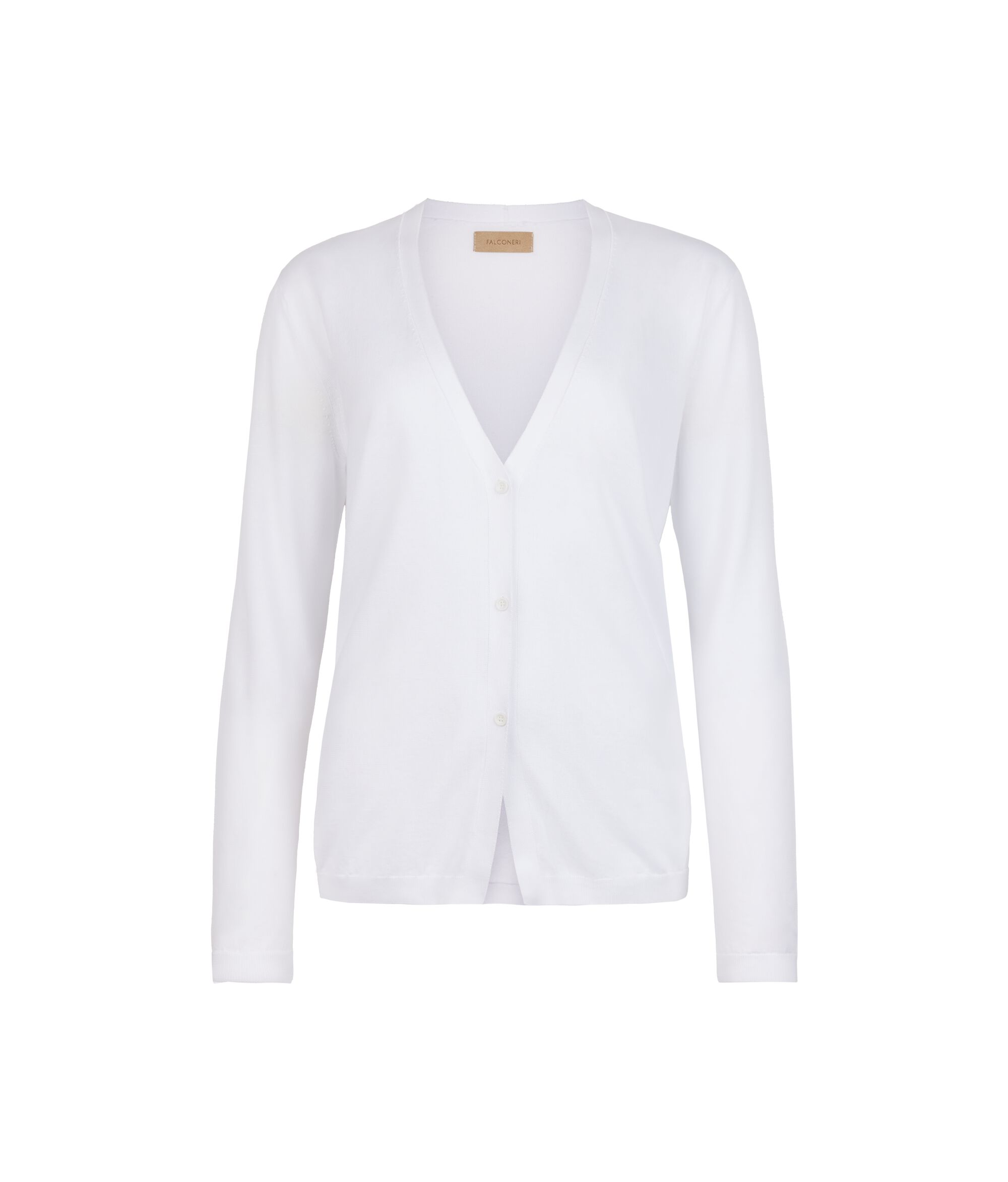 Cardigan Maniche Lunghe in Cotone Fresh