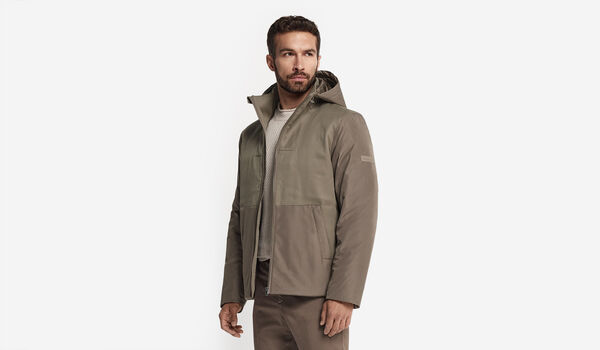 Technical Wool Short Jacket