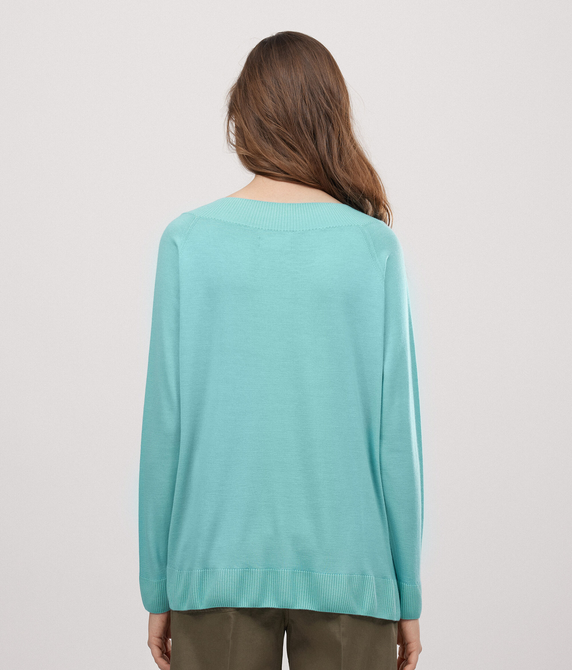Ultrafine Cashmere V-Neck Jumper